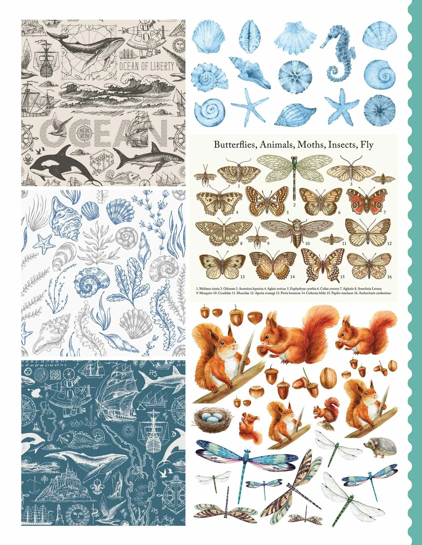 Junk Journal Cutouts: Vintage Designs: From Botanicals to Travel, 350+ Timeless Images for Creative Journaling