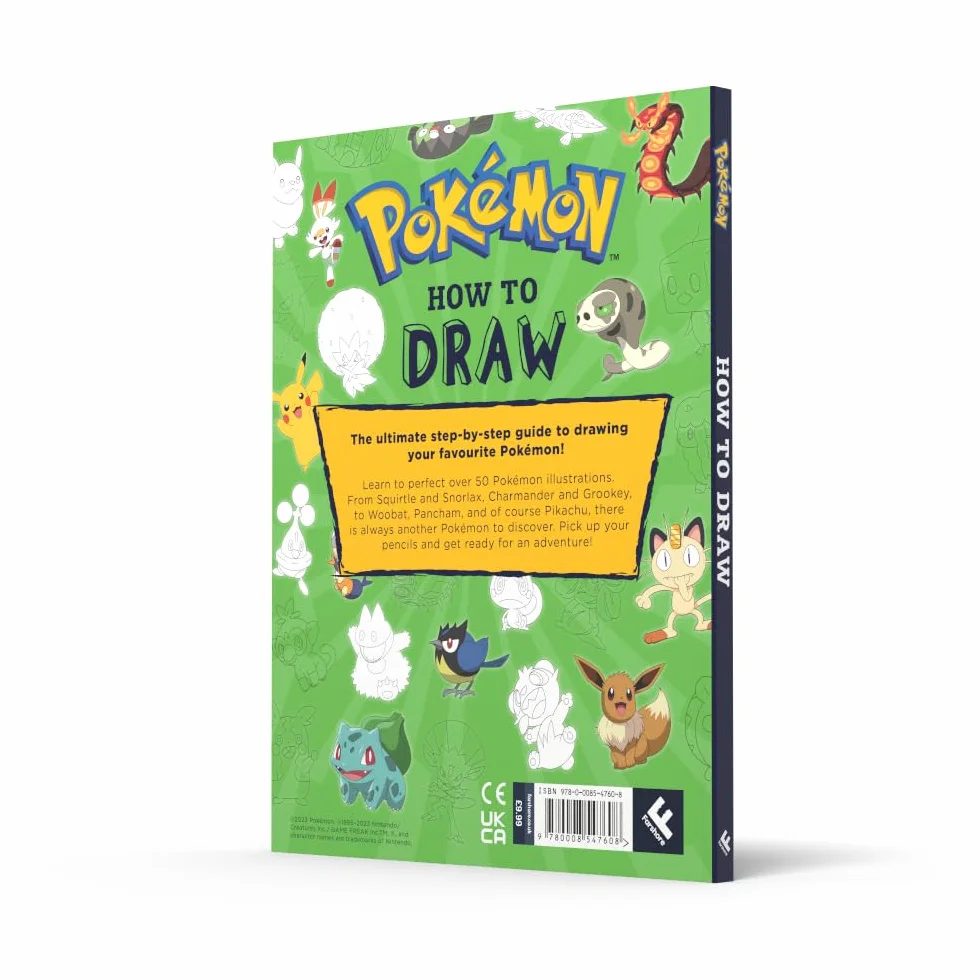POKEMON: How to Draw: The official guide to drawing Pokémon. The perfect creative gift for fans of Pikachu and friends