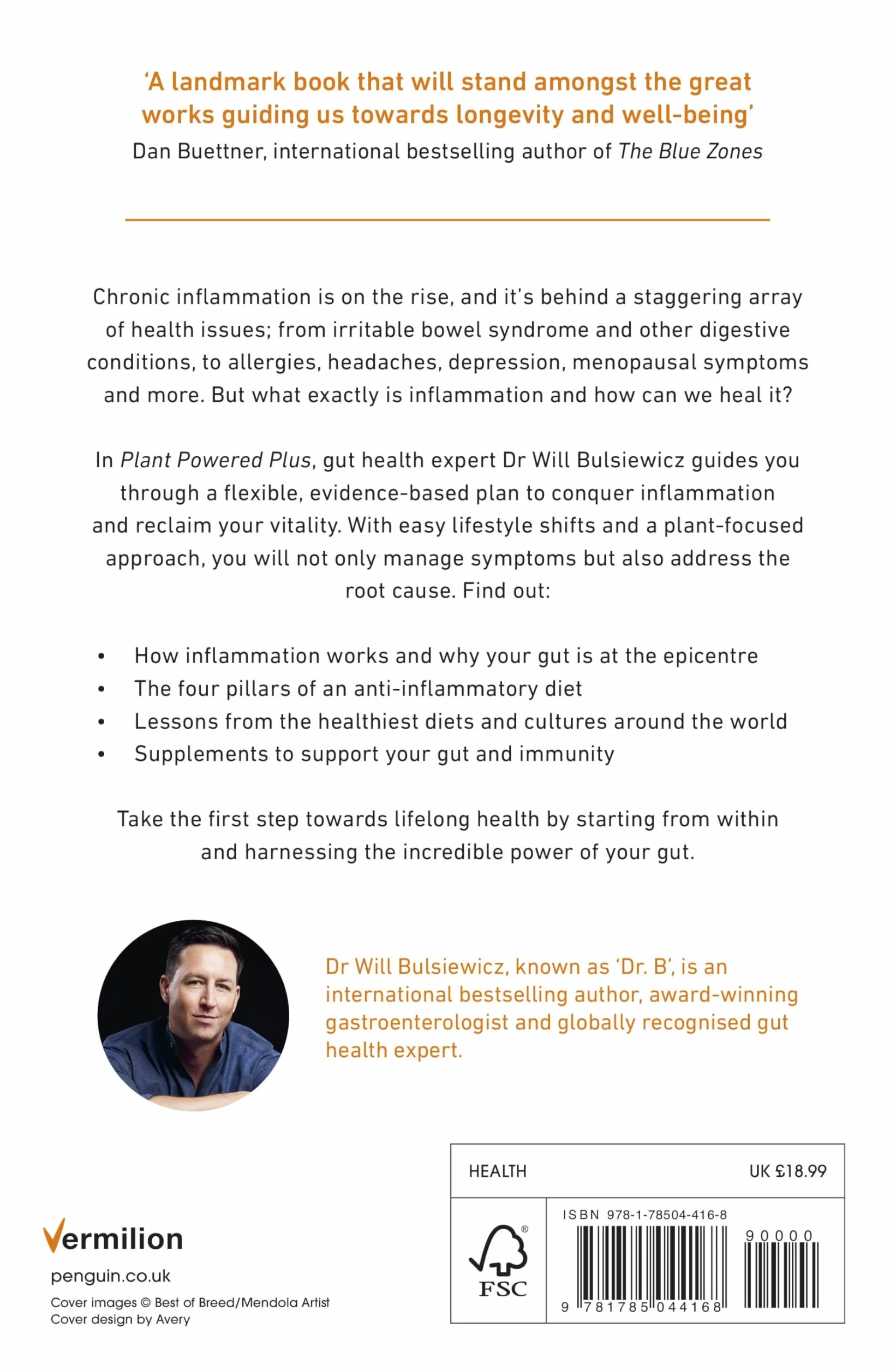 Plant Powered Plus: Activate the Power of Your Gut to Tame Inflammation and Reclaim Your Health from the Bestselling Author of Fibre Fuelled