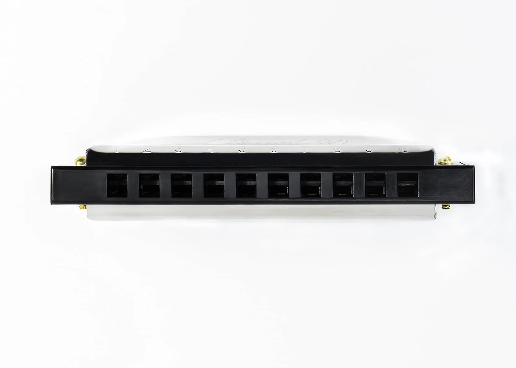 Hohner Harmonijka Ustna, Srebrny, 20 tonów, klucz C
