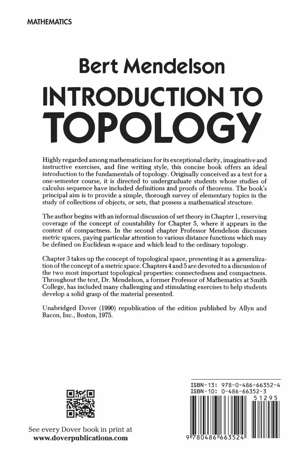 Introduction to Topology: Third Edition