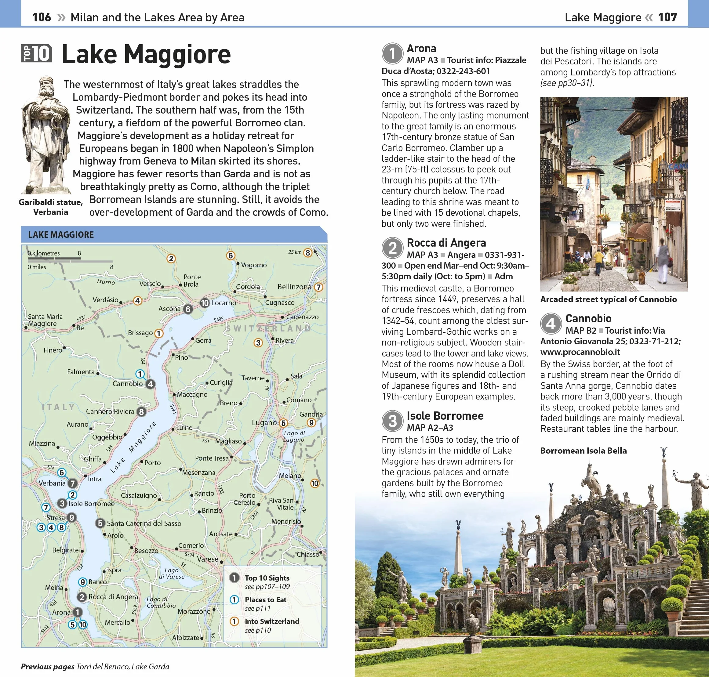 DK Eyewitness Top 10 Milan and the Lakes (Pocket Travel Guide)