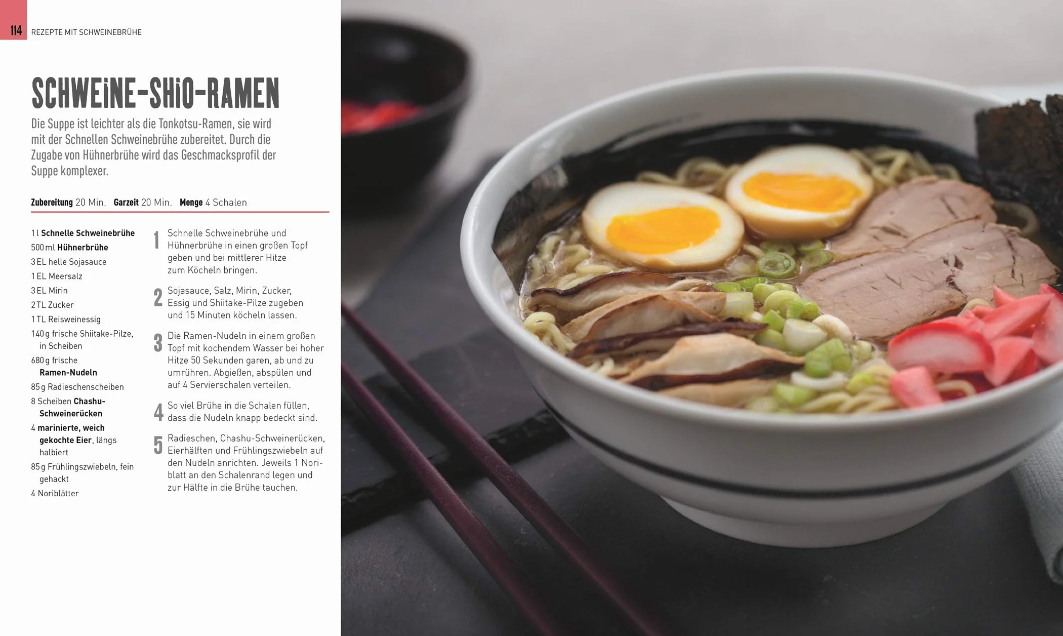 Ramen-Kochbuch: Basics & Rezepte