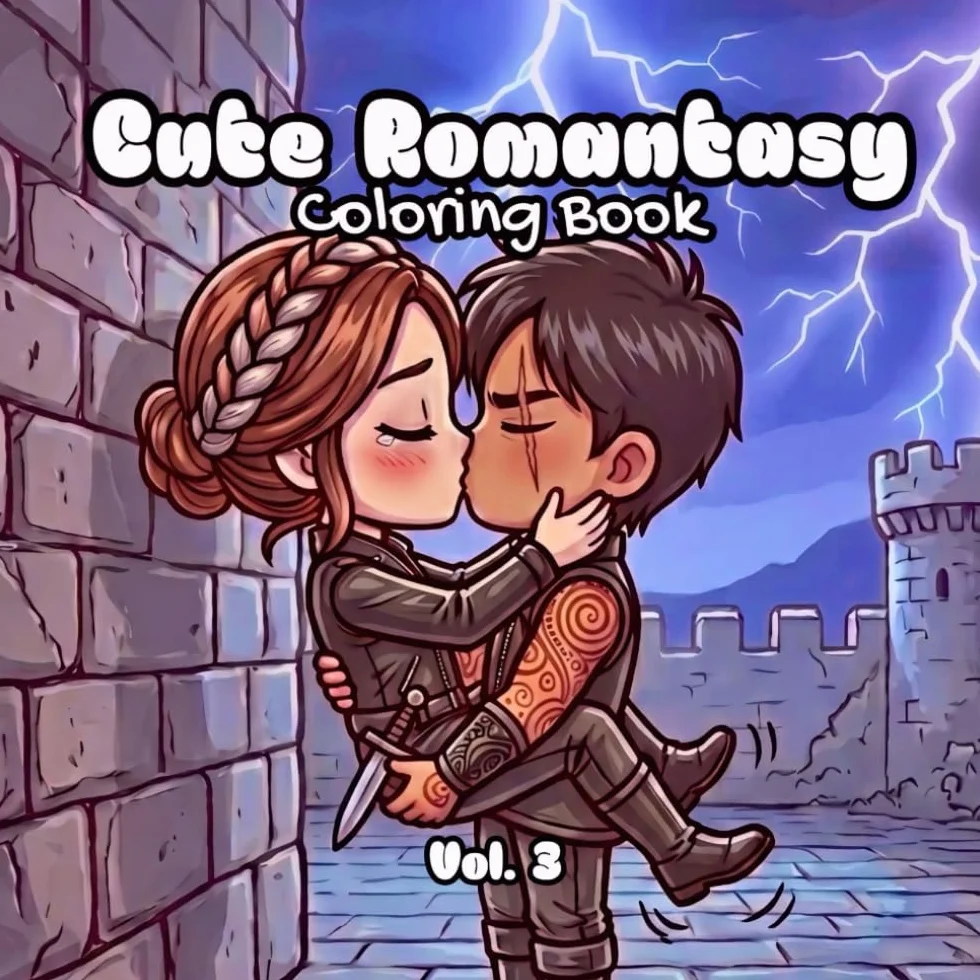 Cute Romantasy: Coloring Book - Volume 3