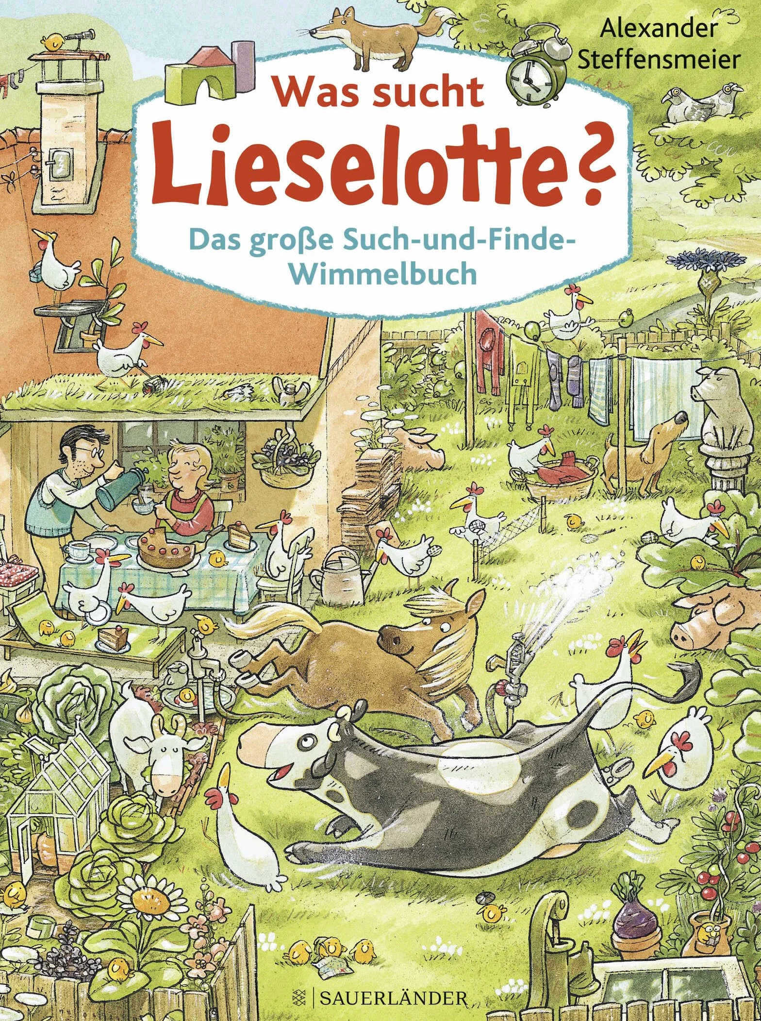 Was sucht Lieselotte? Das große Such-und-Finde-Wimmelbuch: Wimmelbuch Bd 2