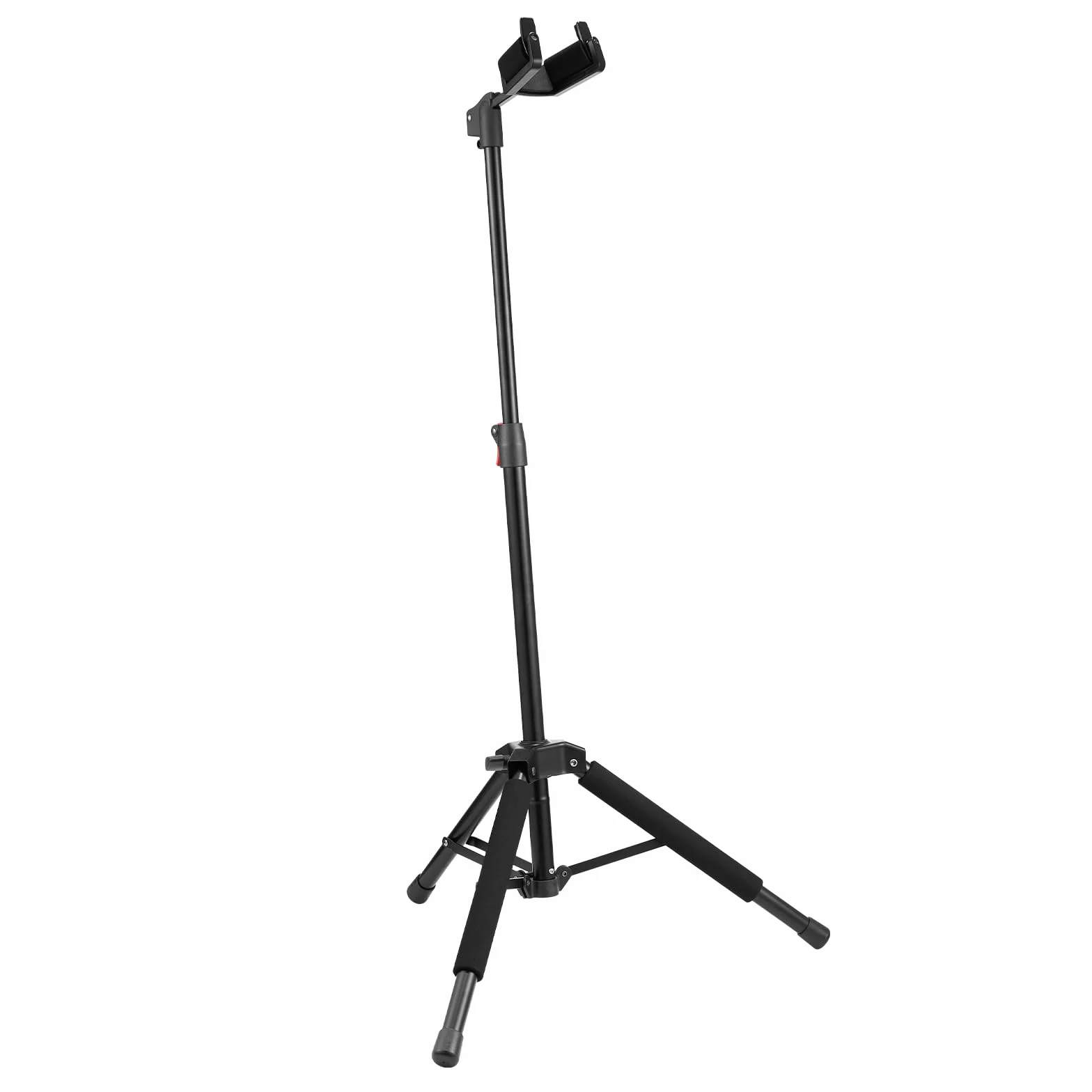 VEVOR Stojak na gitarę stojącą, nośność 33 lb/15 kg, składany uchwyt na gitarę basową z regulacją wysokości 900-1200 mm, statyw do klasycznej elektrycznej gitary akustycznej