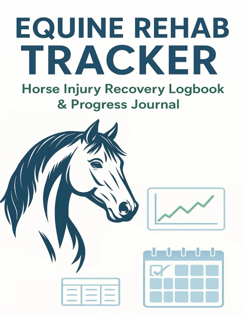 Equine rehab tracker: Horse injury recovery logbook & progress journal
