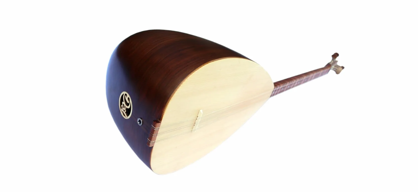 Wysokiej jakości turecki długi dekolt Baglama Saz String Instrument muzyczny ASL-202