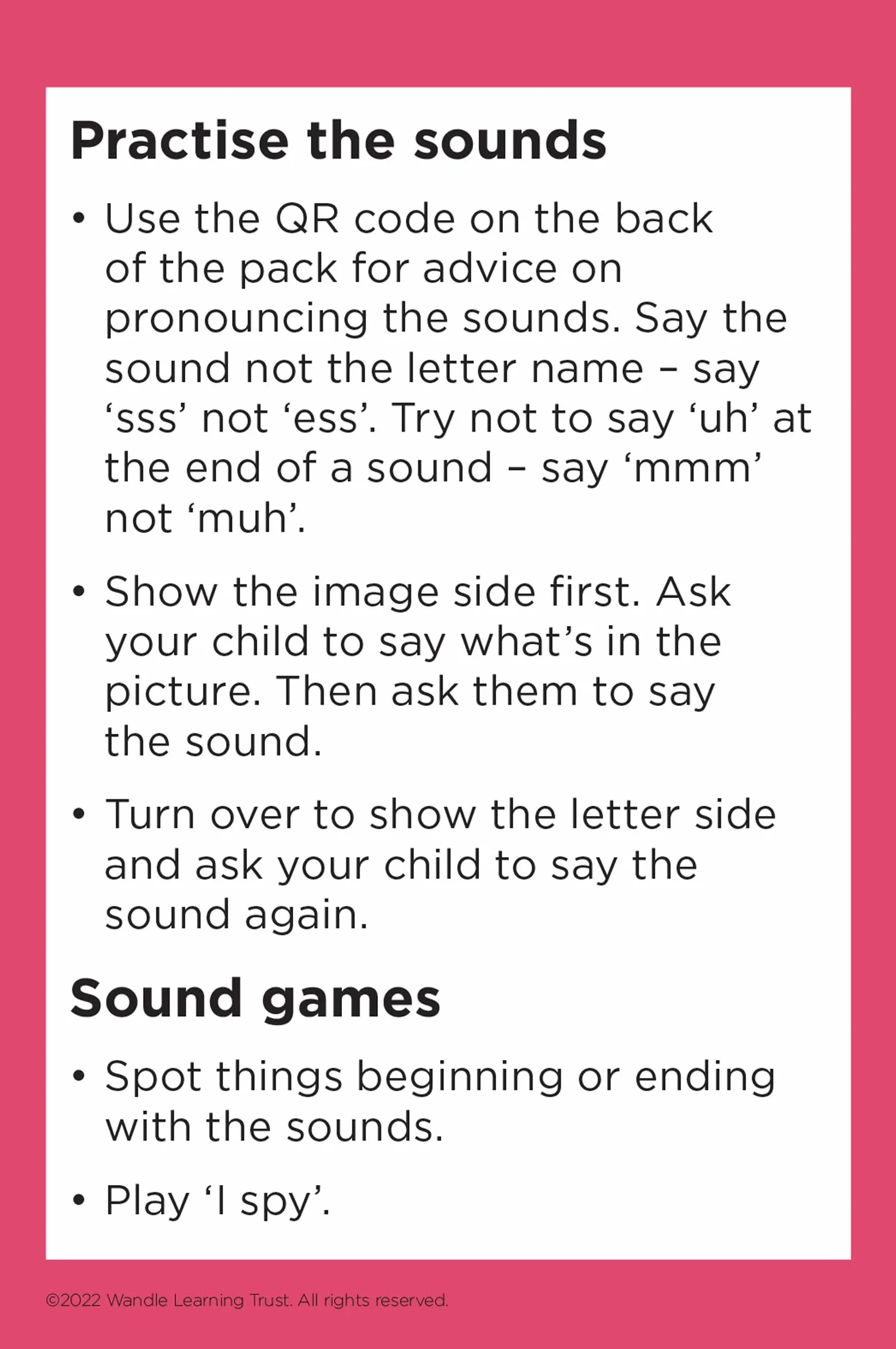Little Wandle at Home First Phonics Flashcards for Reception: Phases 2 and 3