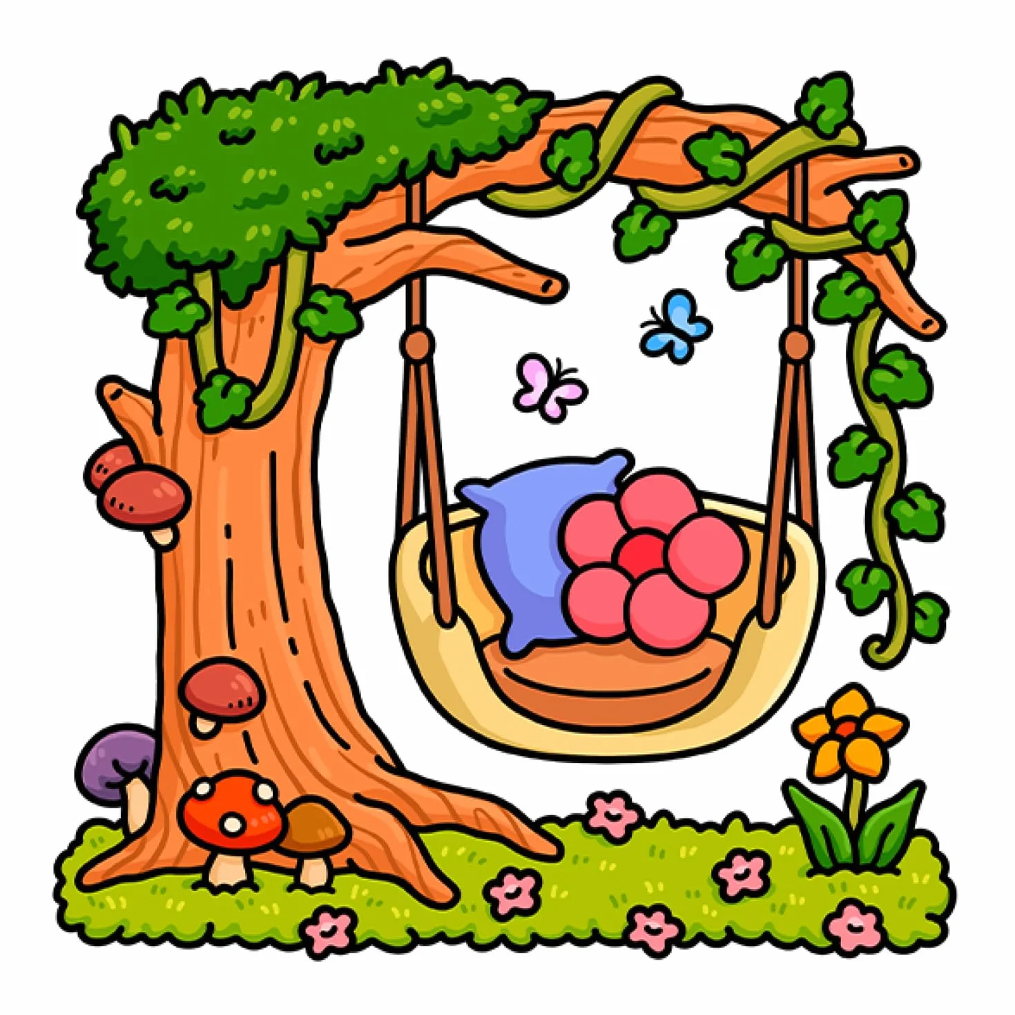 Garden Corners: Bold and Easy Colouring Book for All Ages: Cosy Colouring Pages Packed with Natural Beauty [Sunday Times Bestselling Author]