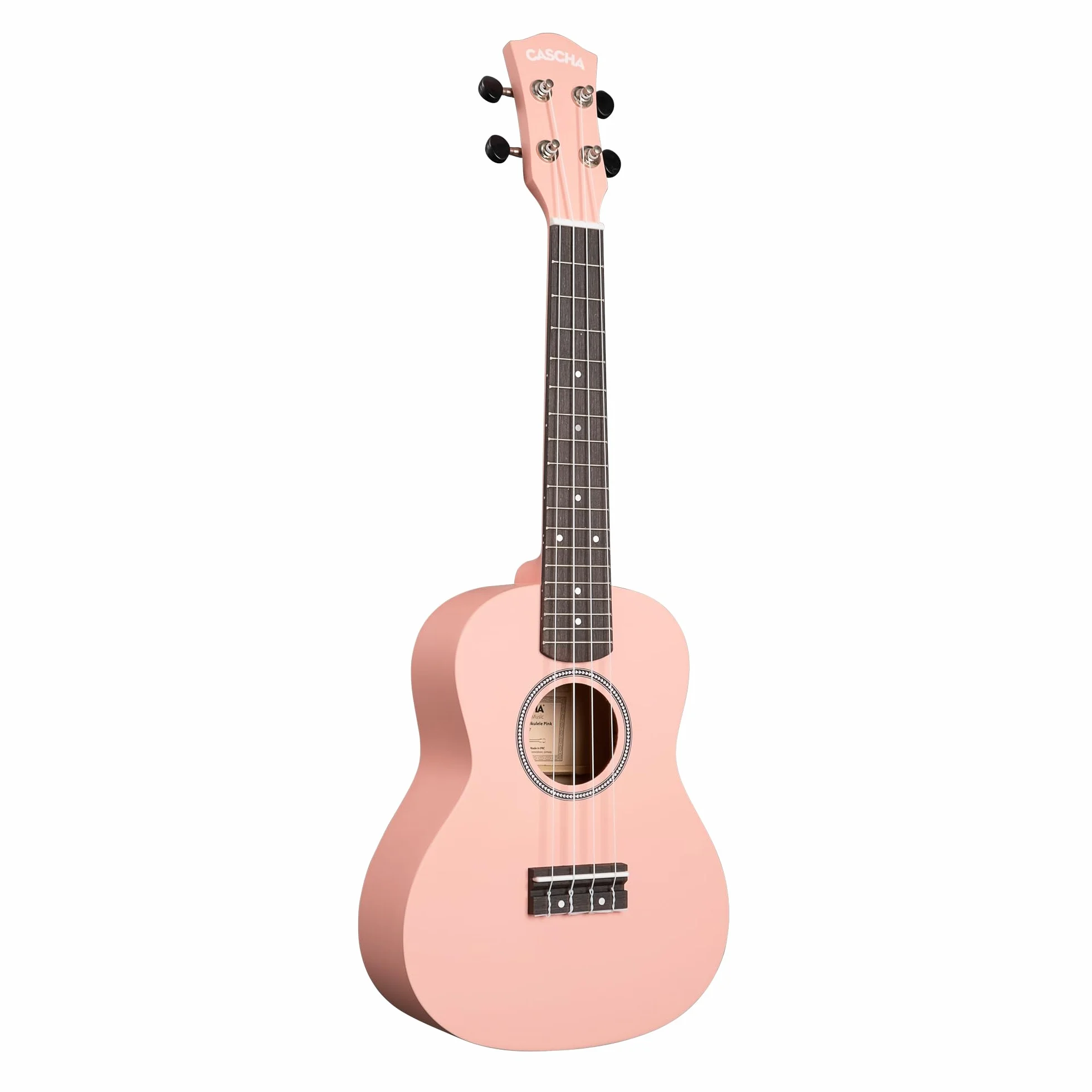 Concert Ukulele Linden Pink Set z torbą, książką i tunerem