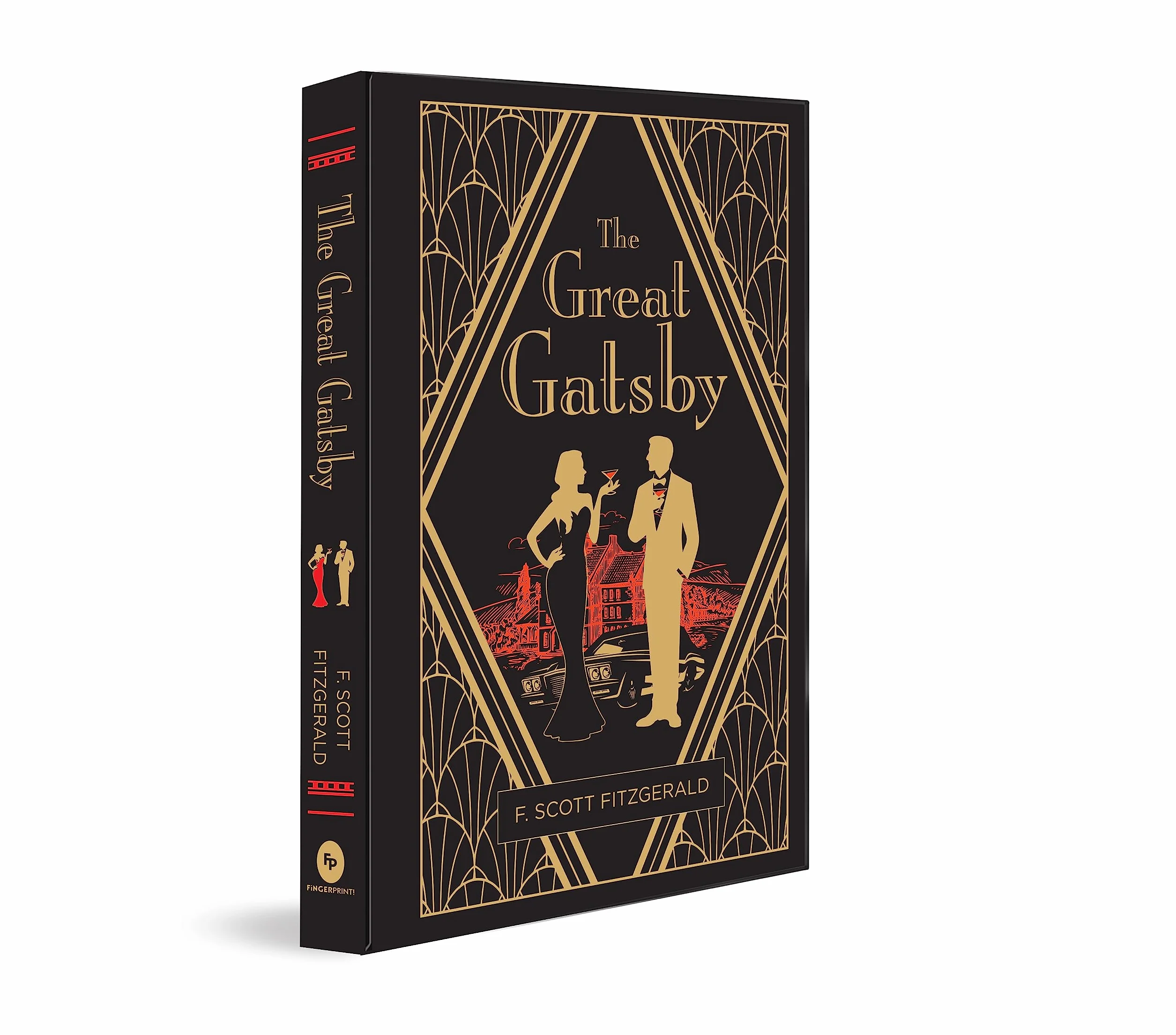 The Great Gatsby (Deluxe Hardbound Edition): A Masterpiece of American Classic Jazz Age F. Scott Fitzgerald Novel Tragic Romance Perfect Pick for ... and the Hollowness of the Upper Class