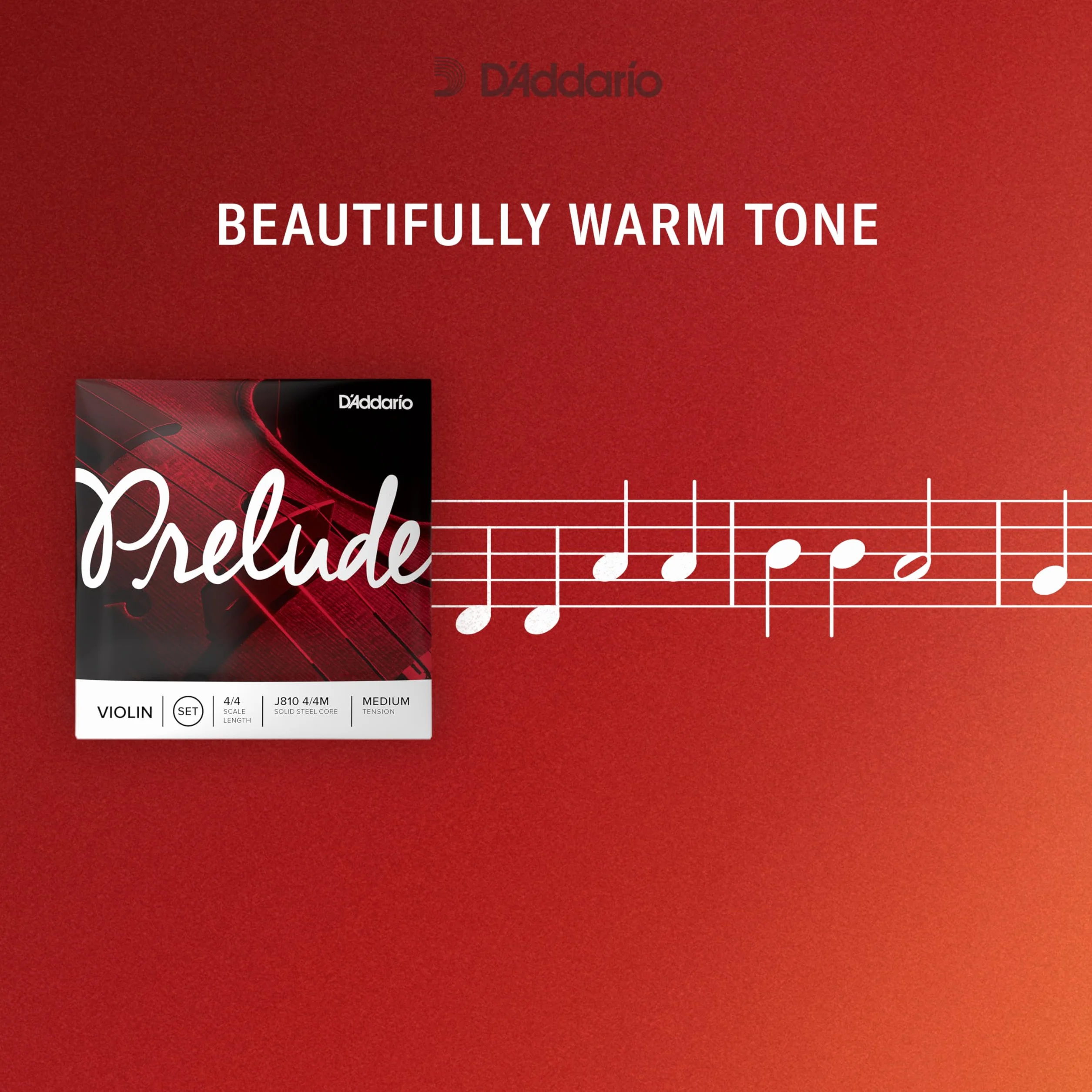D'Addario J910 LM Prelude struny do altówki długa skala średnie napięcie