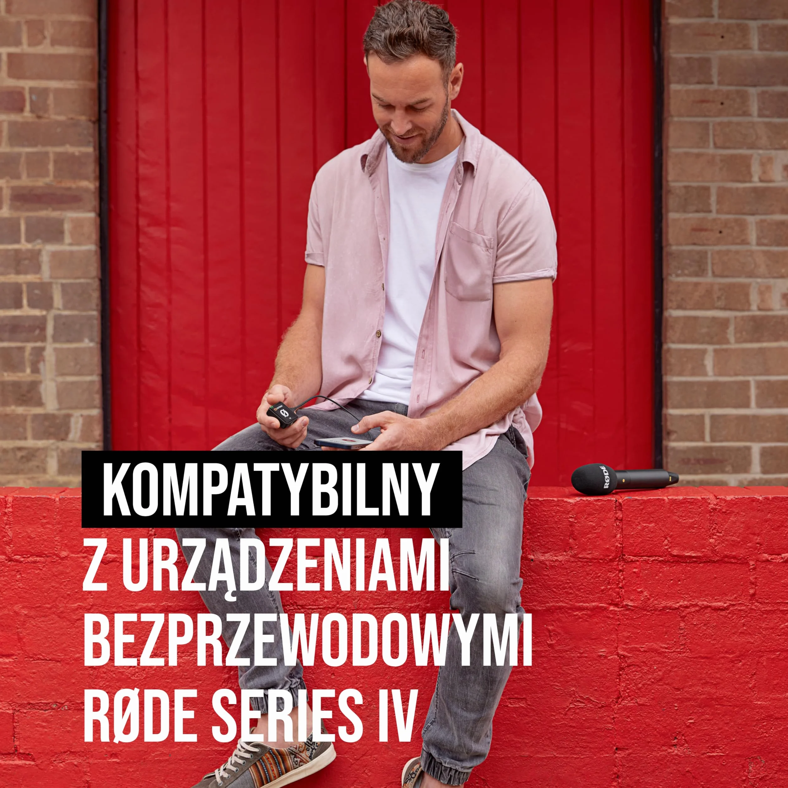 RØDE Interview PRO - Bezprzewodowy mikrofon ręczny RØDE Interview PRO z kondensatorem klasy broadcast i nagrywaniem 32-bit Float On-board