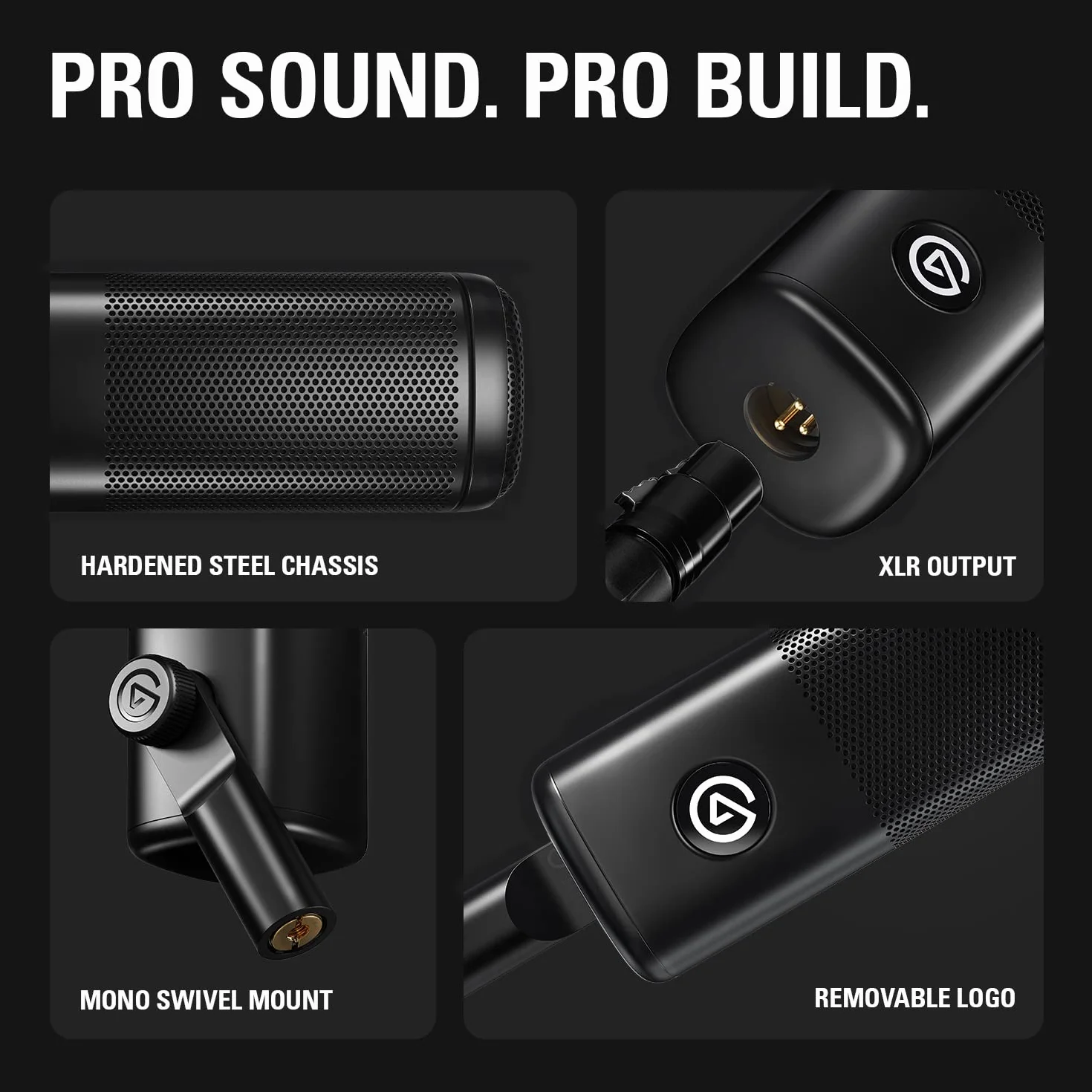 Elgato Wave DX - dynamiczny mikrofon XLR, wzór kardioidalny, eliminacja zakłóceń, optymalizacja pod kątem mowy, podcasty, transmisje, wzmacniacz sygnału nie jest wymagany, dowolny interfejs, Mac, PC