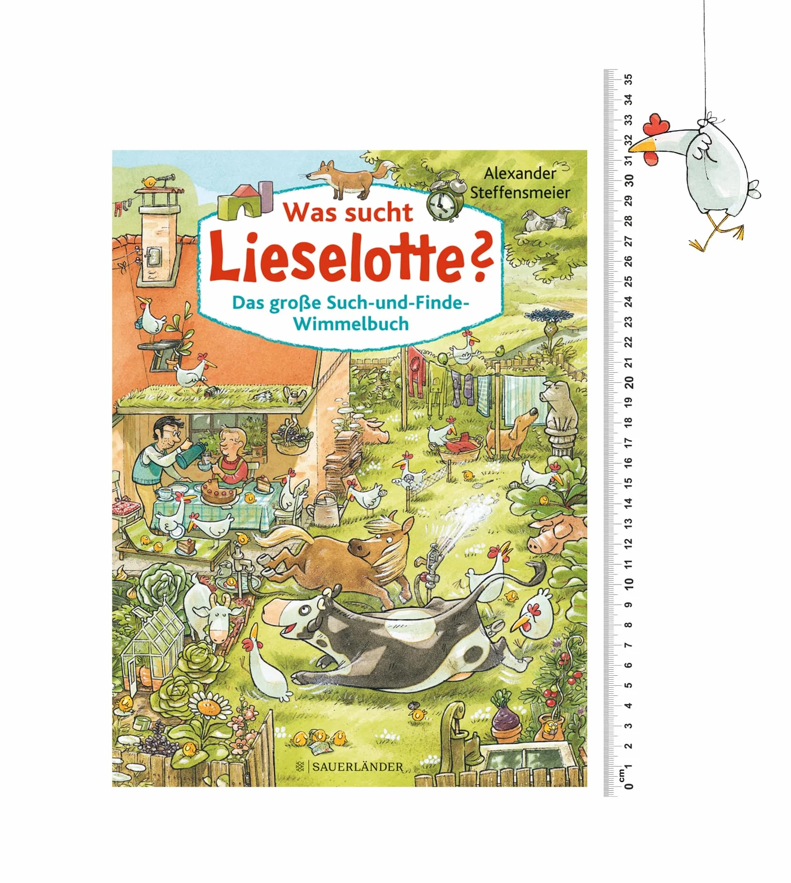 Was sucht Lieselotte? Das große Such-und-Finde-Wimmelbuch: Wimmelbuch Bd 2