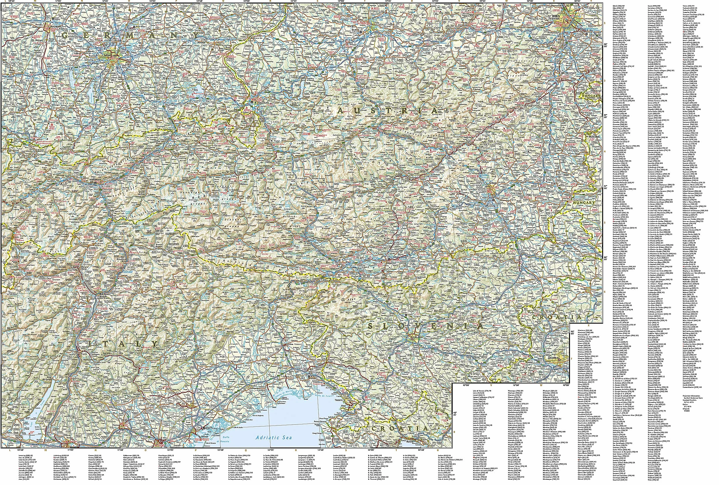 ALPS 1/600.000: Adventure Maps: 3321