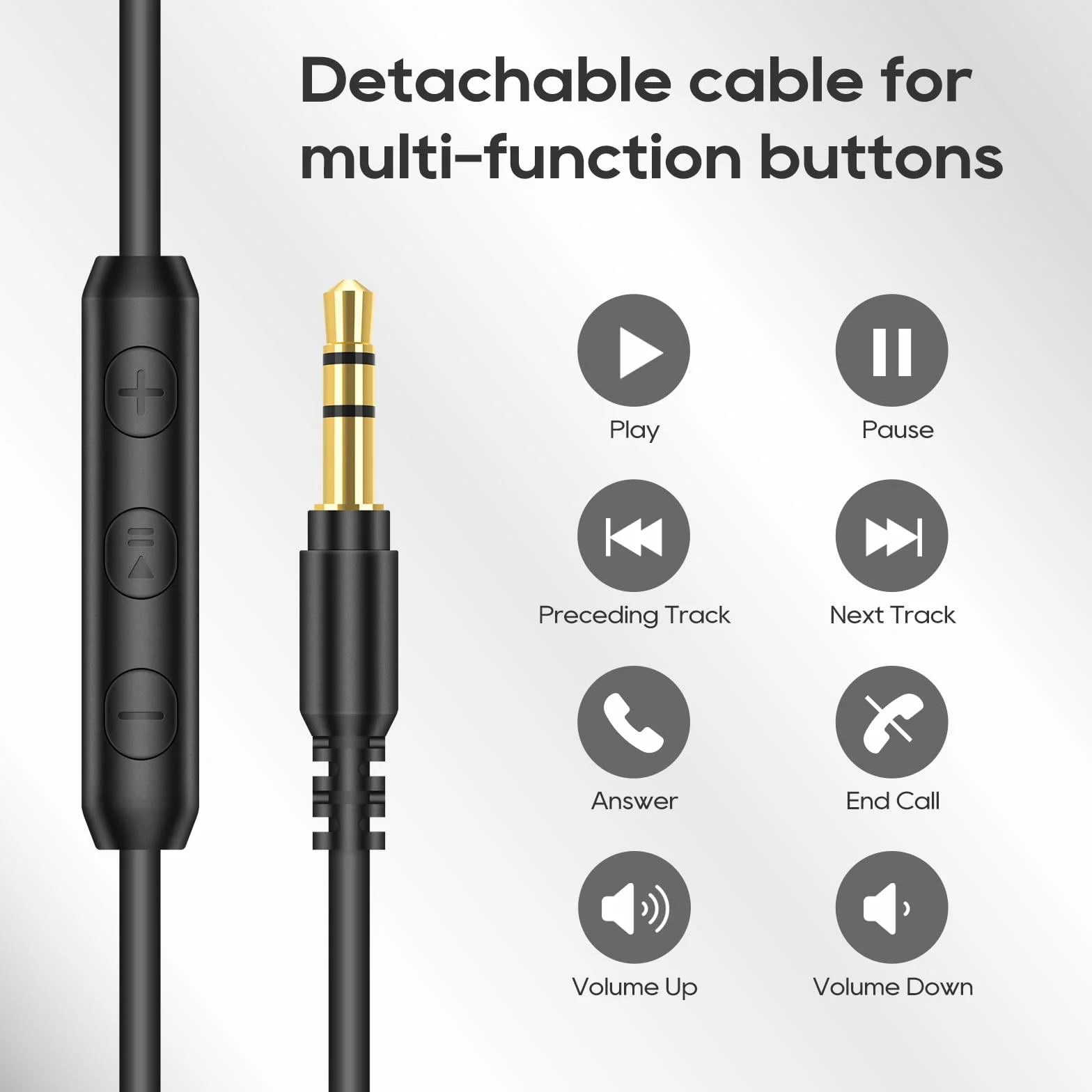 Srhythm HD75 przewodowe słuchawki nauszne DJ do studia/imprezy/gitary