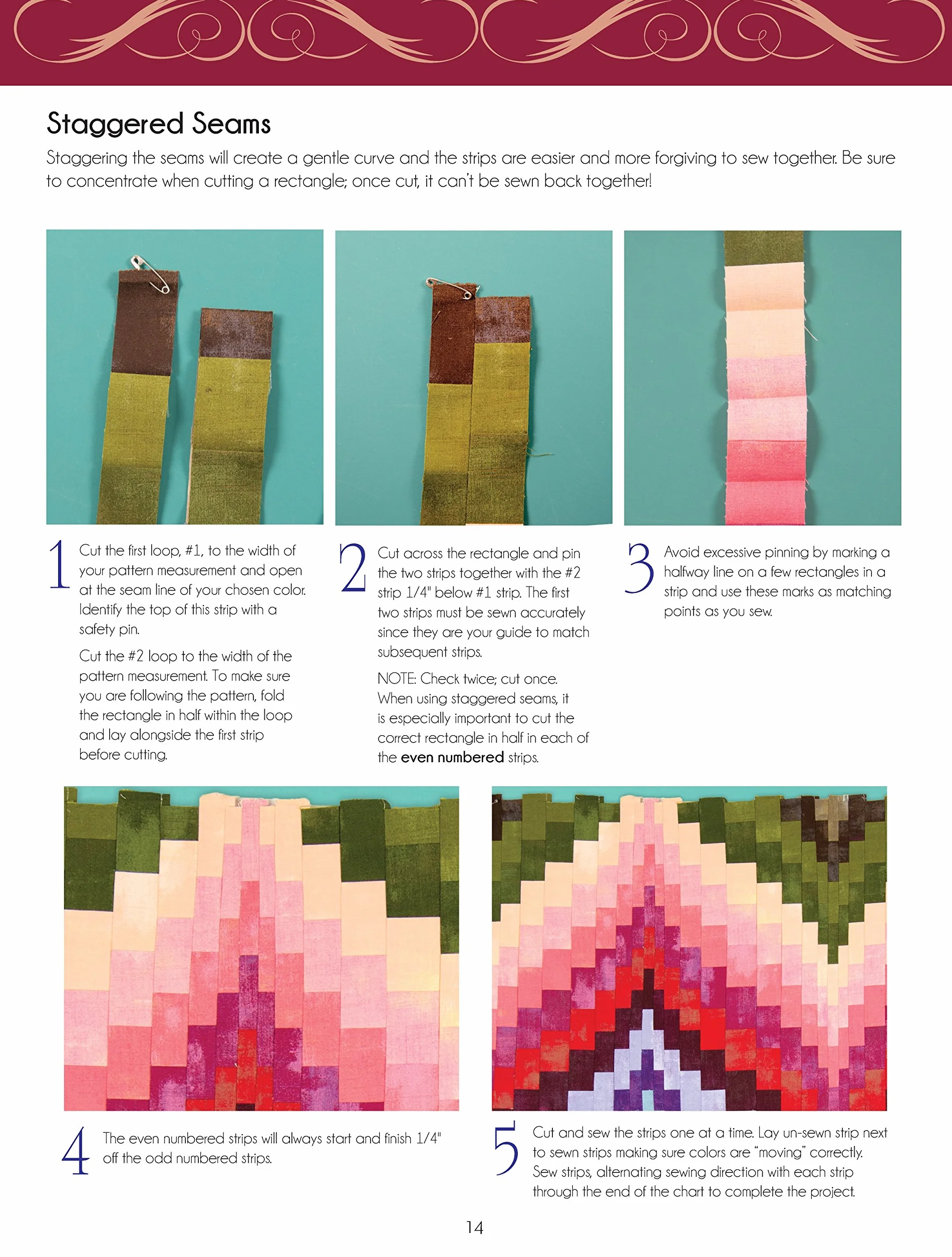 Jelly Roll Bargello Quilts
