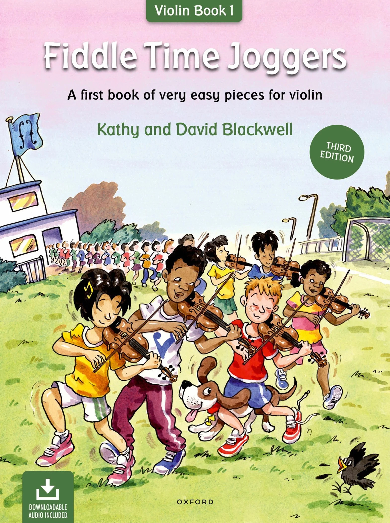 Fiddle time joggers (third edition) a first book of very easy pieces for violin + audio online