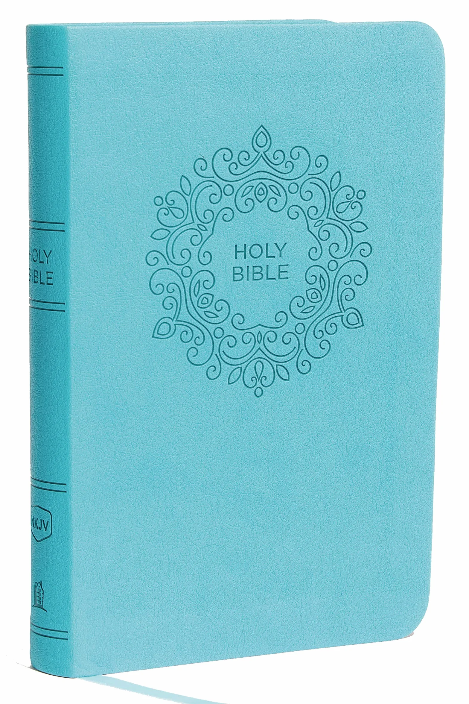 NKJV, Value Thinline Bible, Compact, Imitation Leather, Blue, Red Letter Edition: Holy Bible, New King James Version