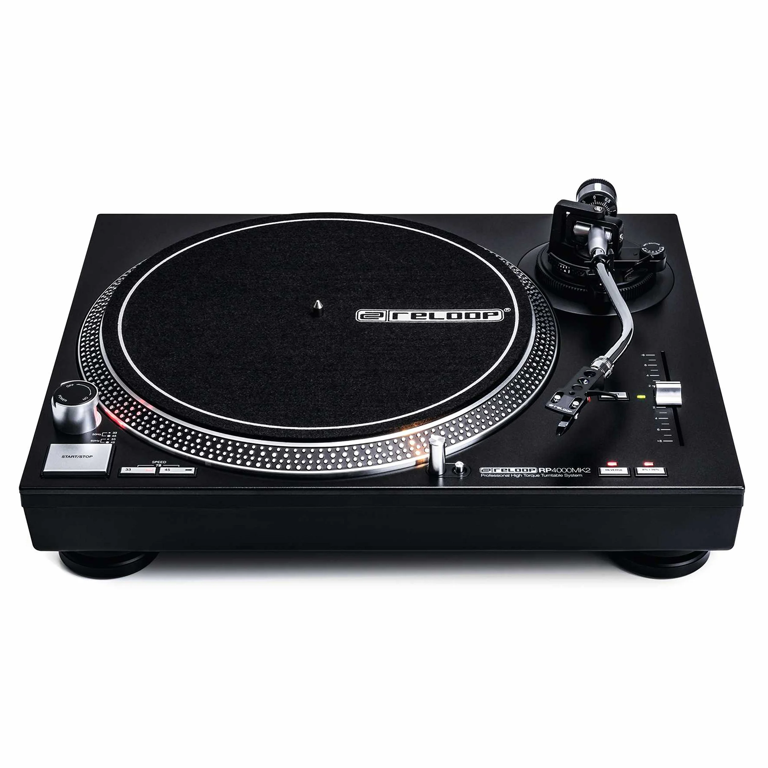 Reloop Rp 4000 Mk2 Gramofon, Czarny