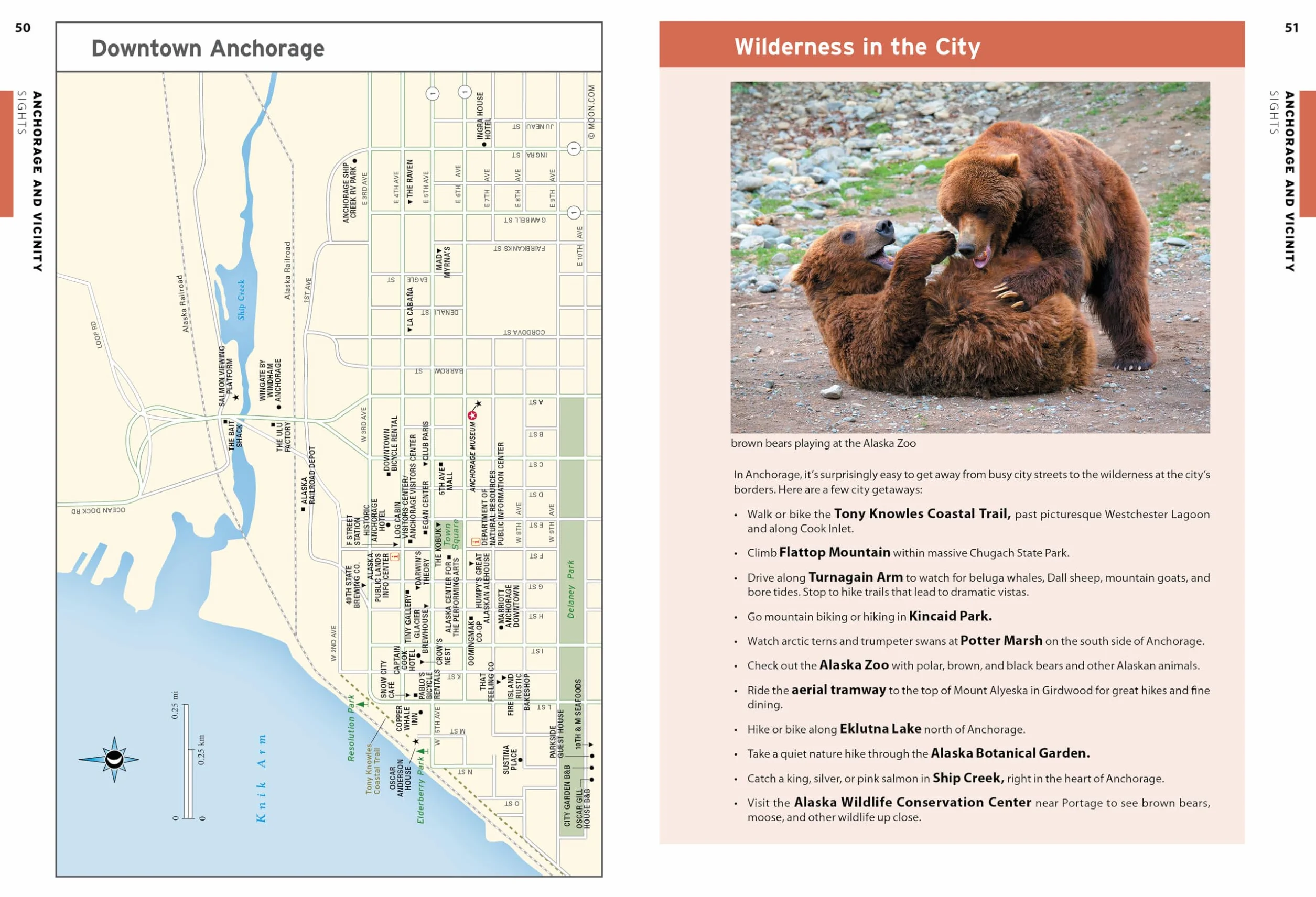 Moon Anchorage, Denali & the Kenai Peninsula: National Parks Road Trips, Outdoor Adventures, Wildlife Excursions
