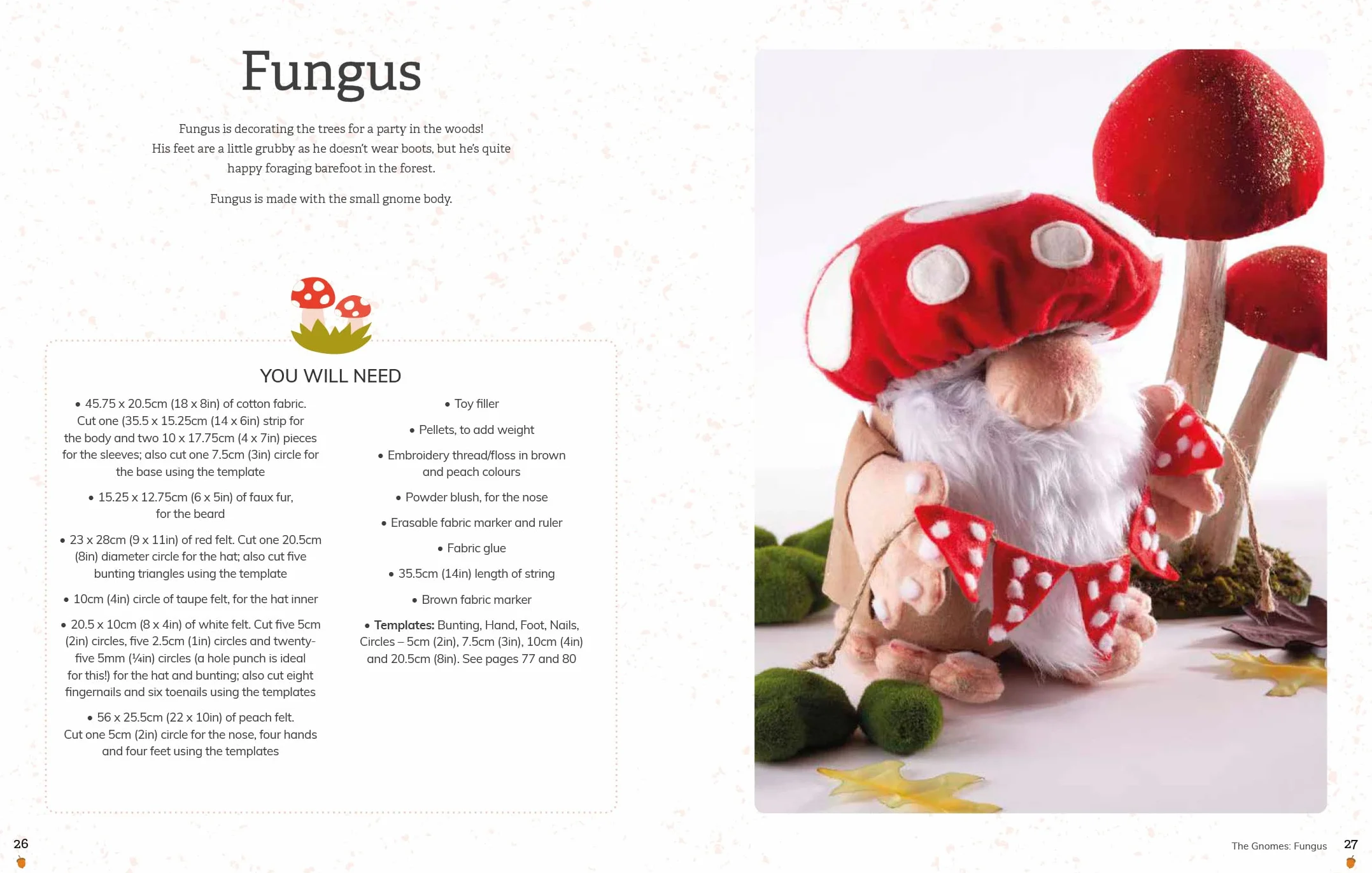 Sew Gnomes: 12 Magical Friends to Stitch