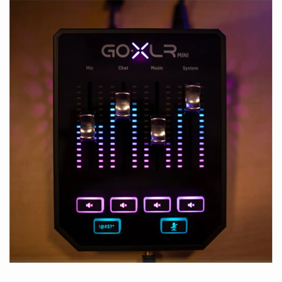 Tc Helicon Go Xlr Mini Mikser i Interfejs Audio, Czarny, 239×216×116mm