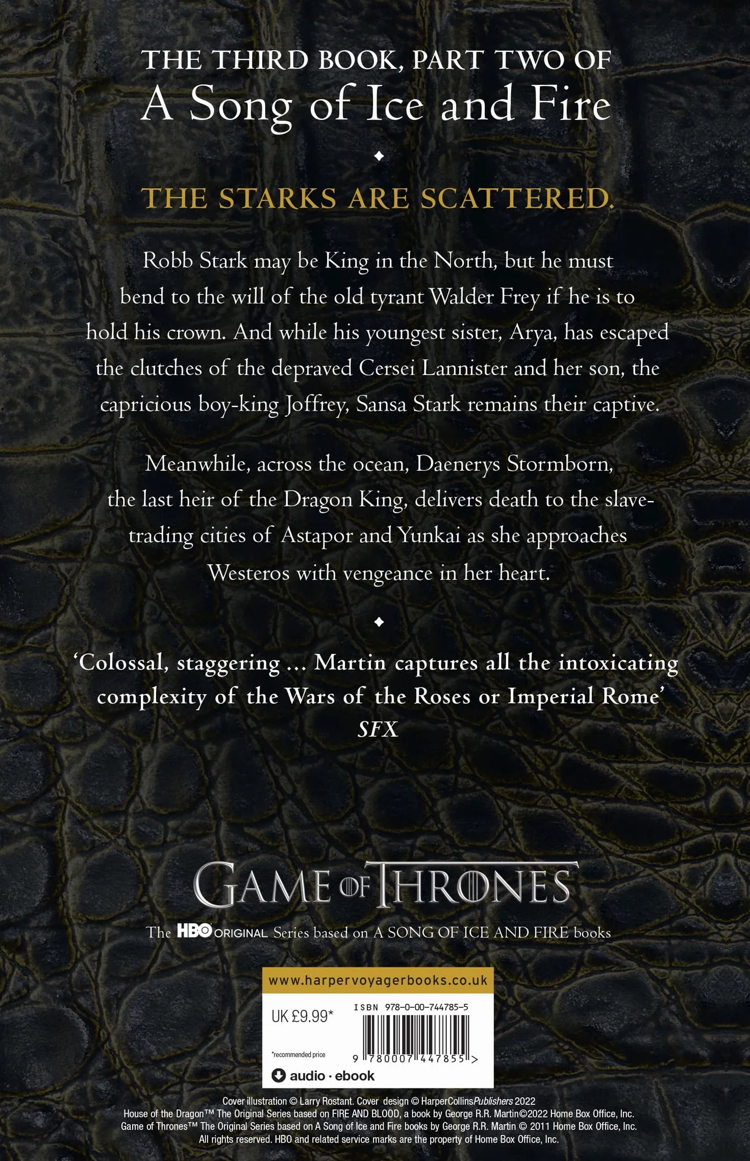 A Storm of Swords: Part 2 Blood and Gold: The bestselling classic epic fantasy series behind the award-winning HBO and Sky TV show and phenomenon GAME OF THRONES: Book 3
