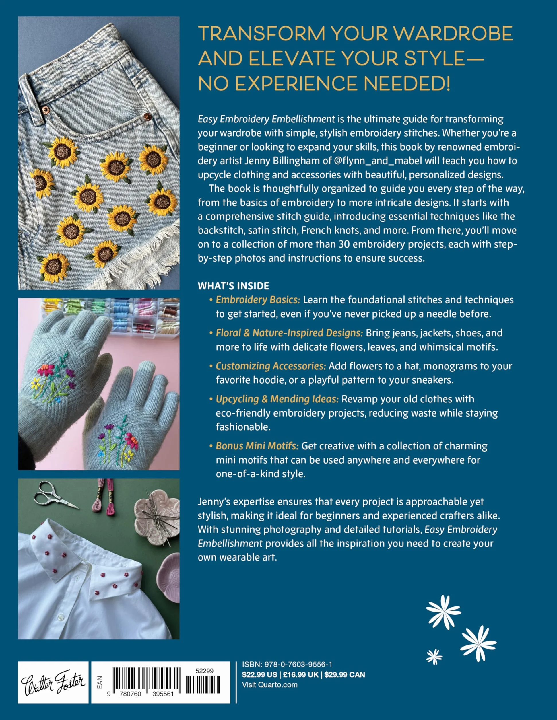 Easy Embroidery Embellishment: Learn to Customize Your Clothes with Simple Stitch Techniques