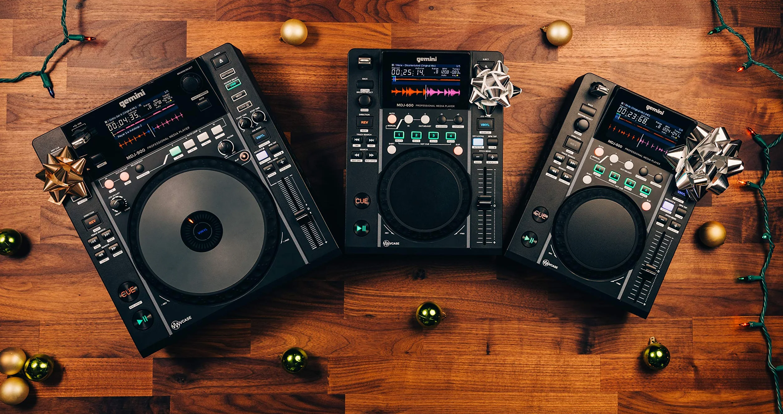 Gemini Sound MDJ-900 Profesjonalny odtwarzacz multimedialny USB z ekranem dotykowym 8 sztuk