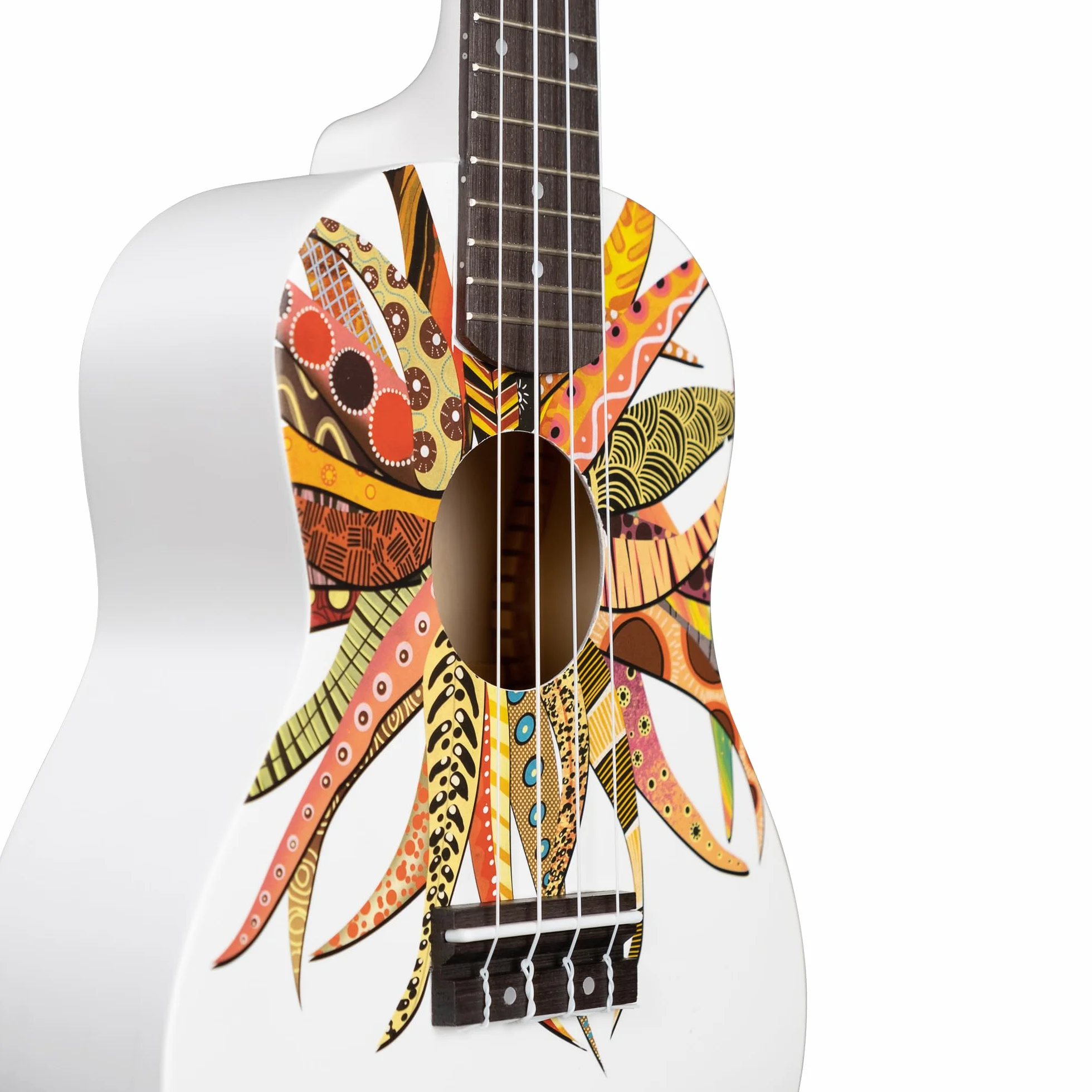 Concert Ukulele Linden Dreamcatcher w zestawie torba