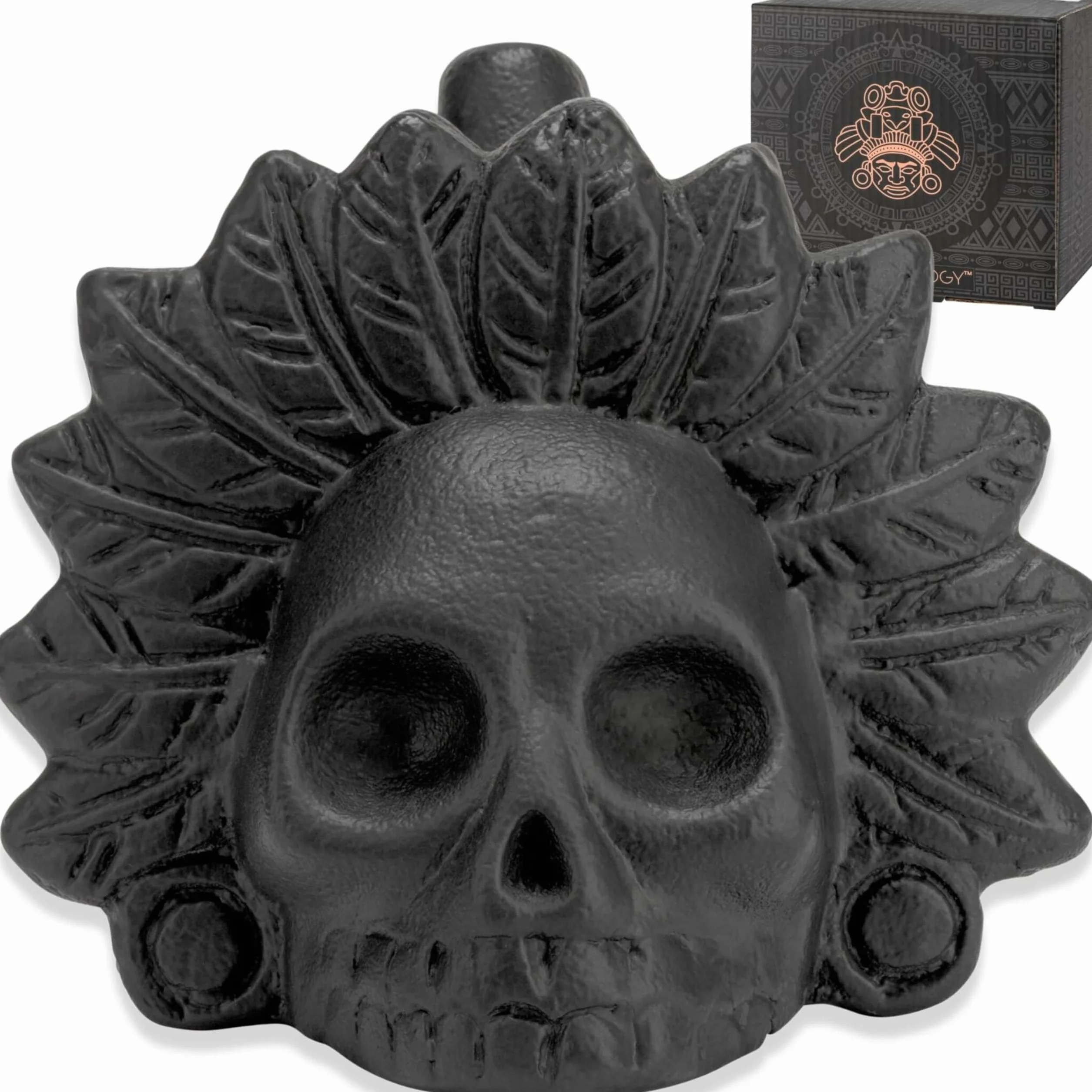 Aztec Death Whistle Loud: Loudest Scream Whistle At 125+ Decibels - Autentyczne ludzkie brzmiące krzyki - krzyczący aztecki gwizdek wojenny - prezenty dla mężczyzn kobiet, którzy mają wszystko -