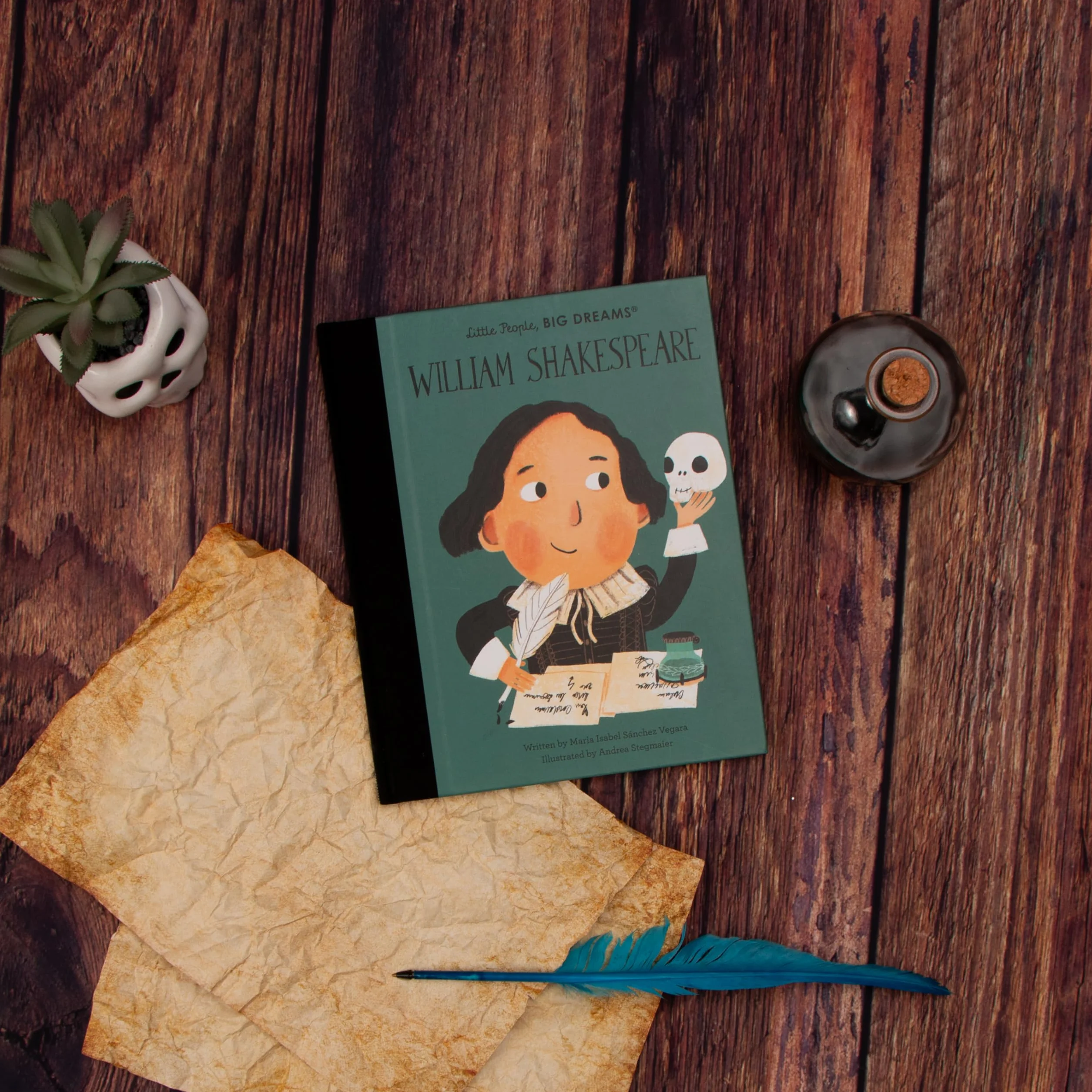 Little People Big Dreams William Shakespeare /anglais: Volume 142