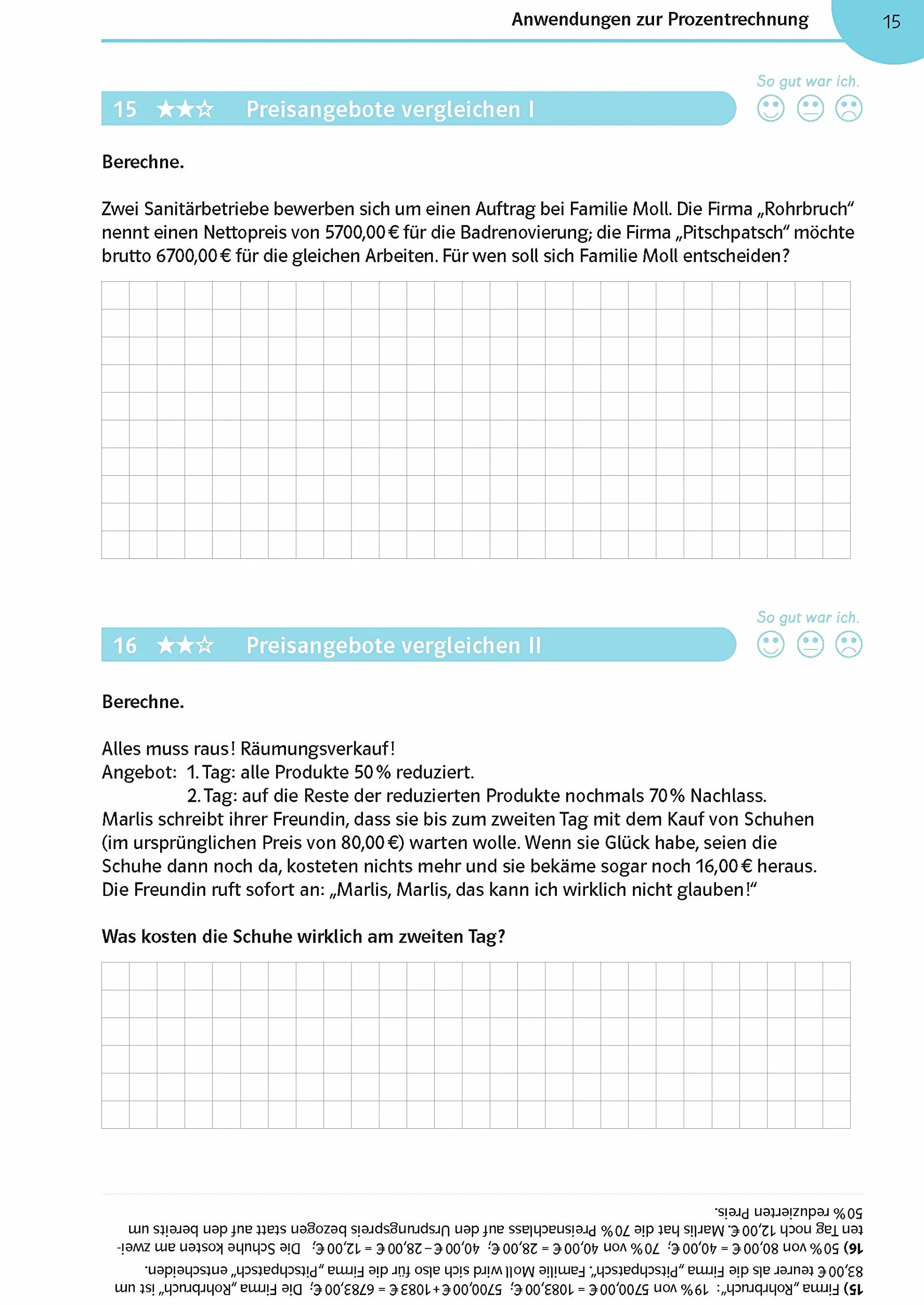 Mathe üben bis es sitzt 7./8. Klasse: 380 Kurz-Tests