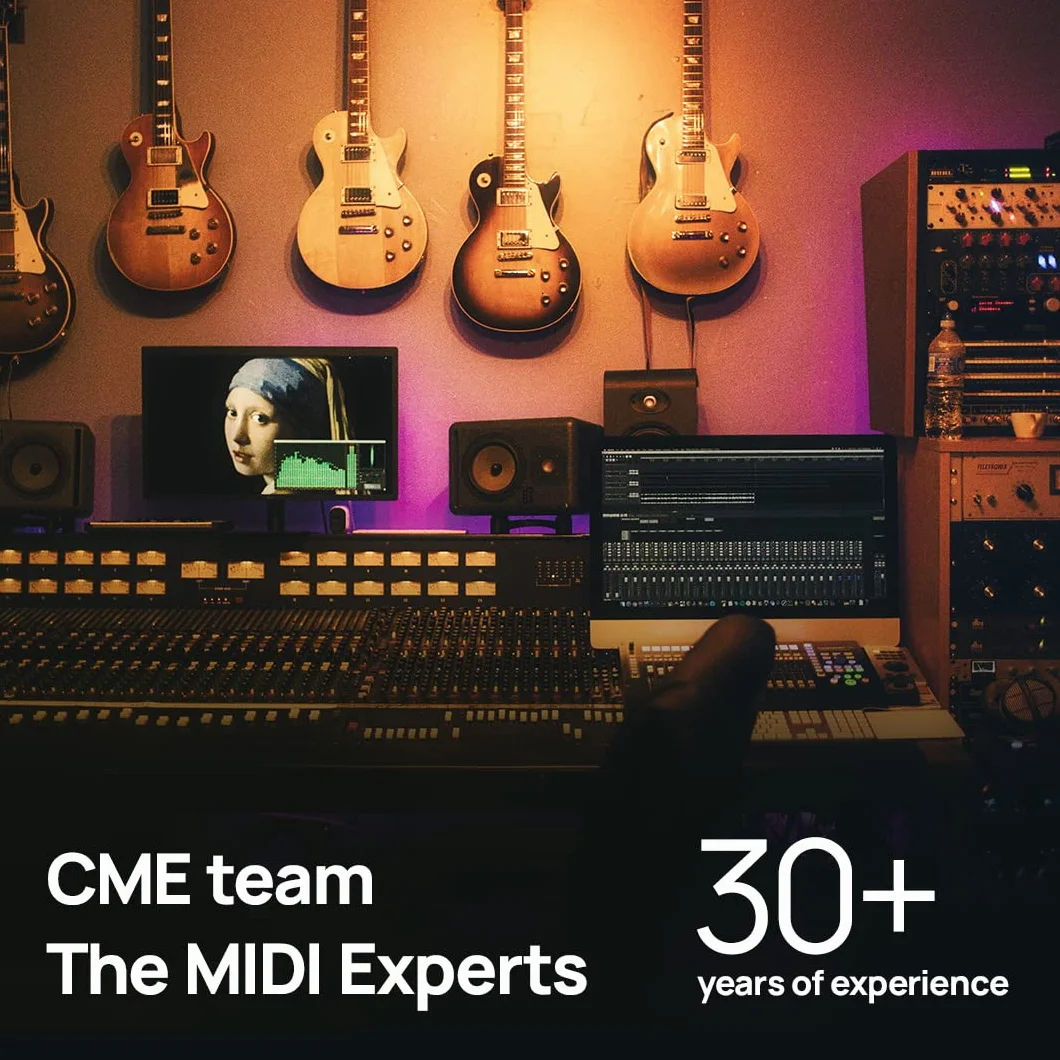 CME U2MIDI Pro kabel USB MIDI z filtrem i mapperem interfejs Plug & Play 6,5 stopy