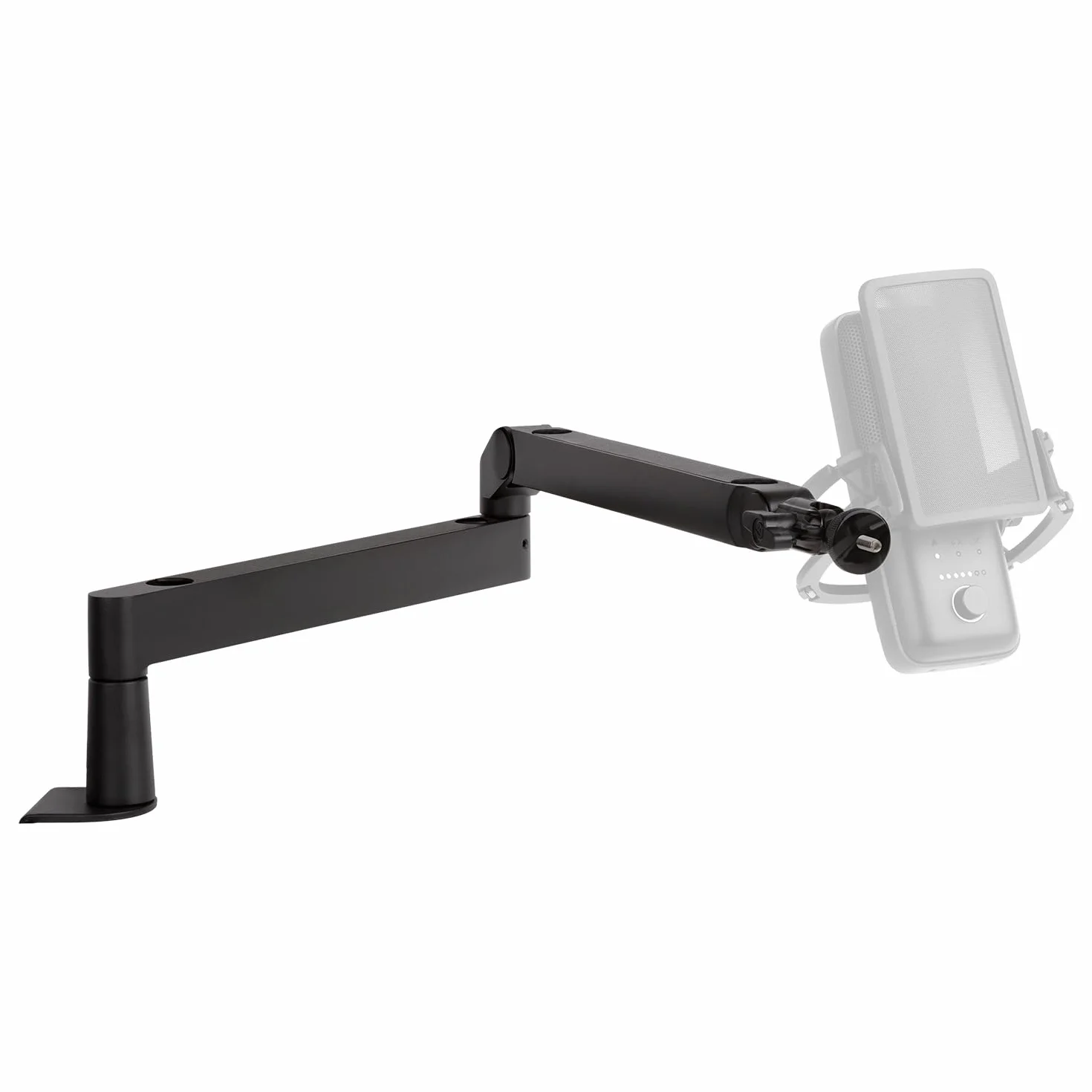 Elgato Wave Mic Arm LP - niskoprofilowe ramię mikrofonu premium, system zarządzania kablami, zacisk stołowy, wszechstronność i pełna regulacja, do podcastów, transmisji, biura domowego itp.