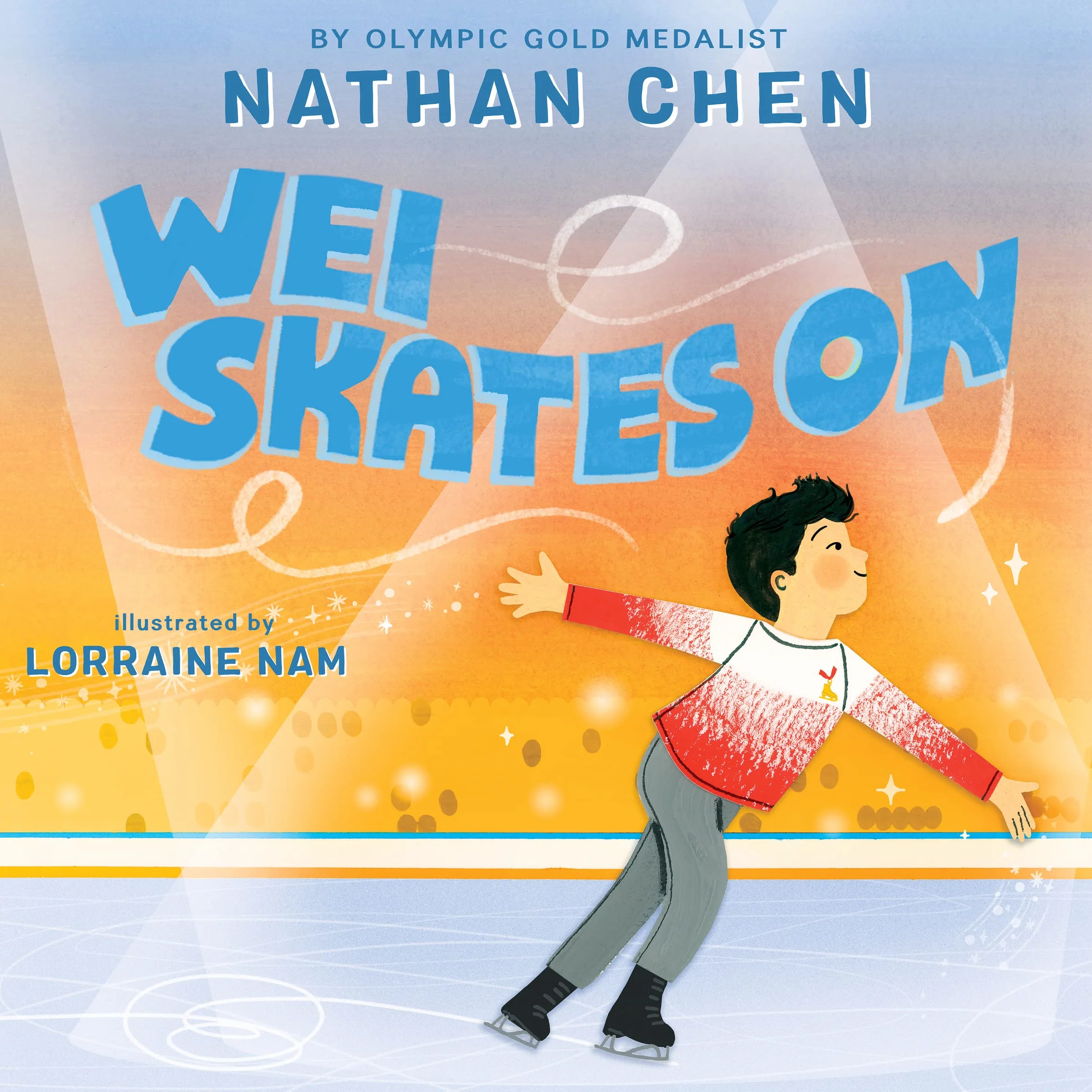 Wei Skates on