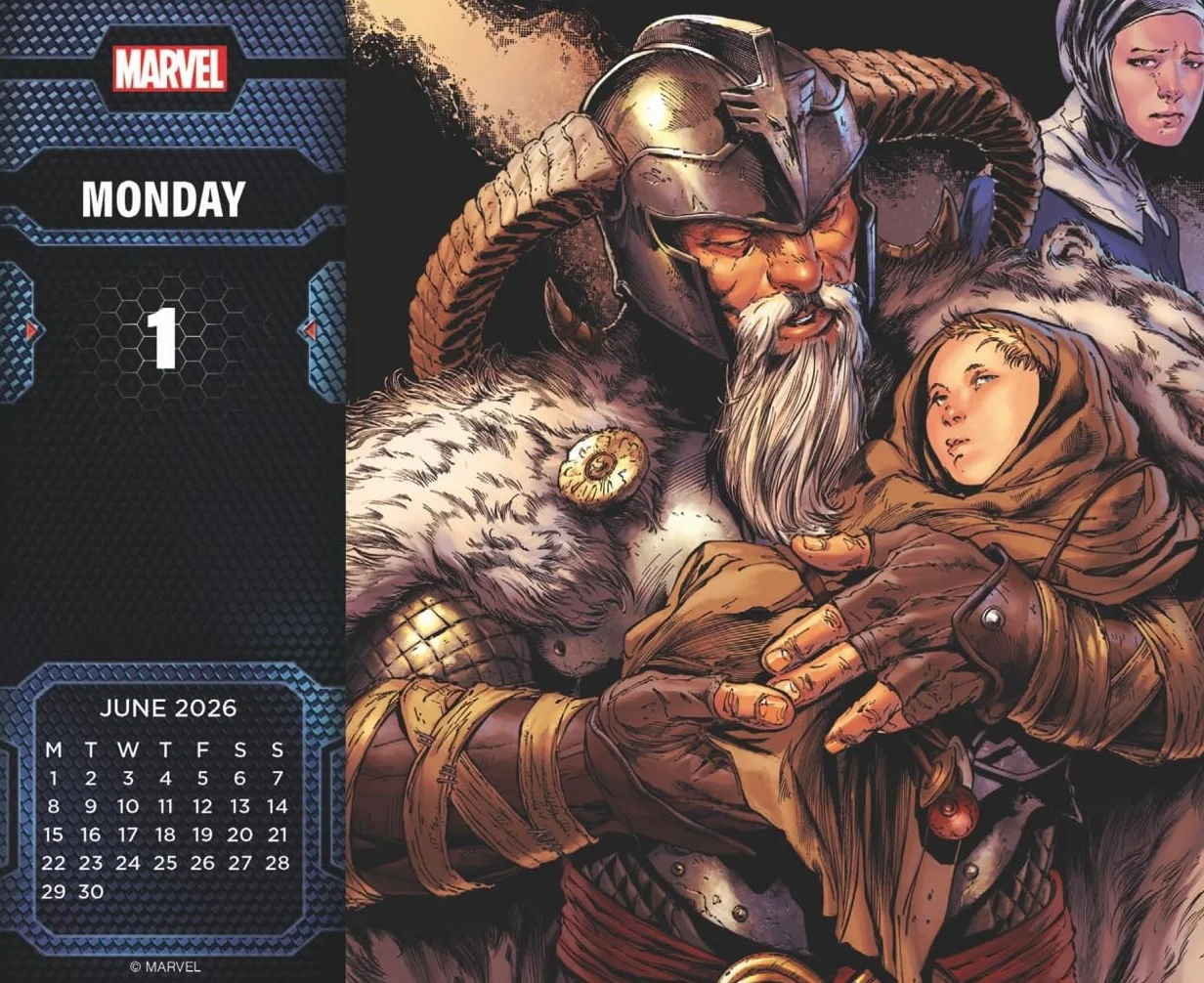 Marvel Comics Tagesabreißkalender 2026