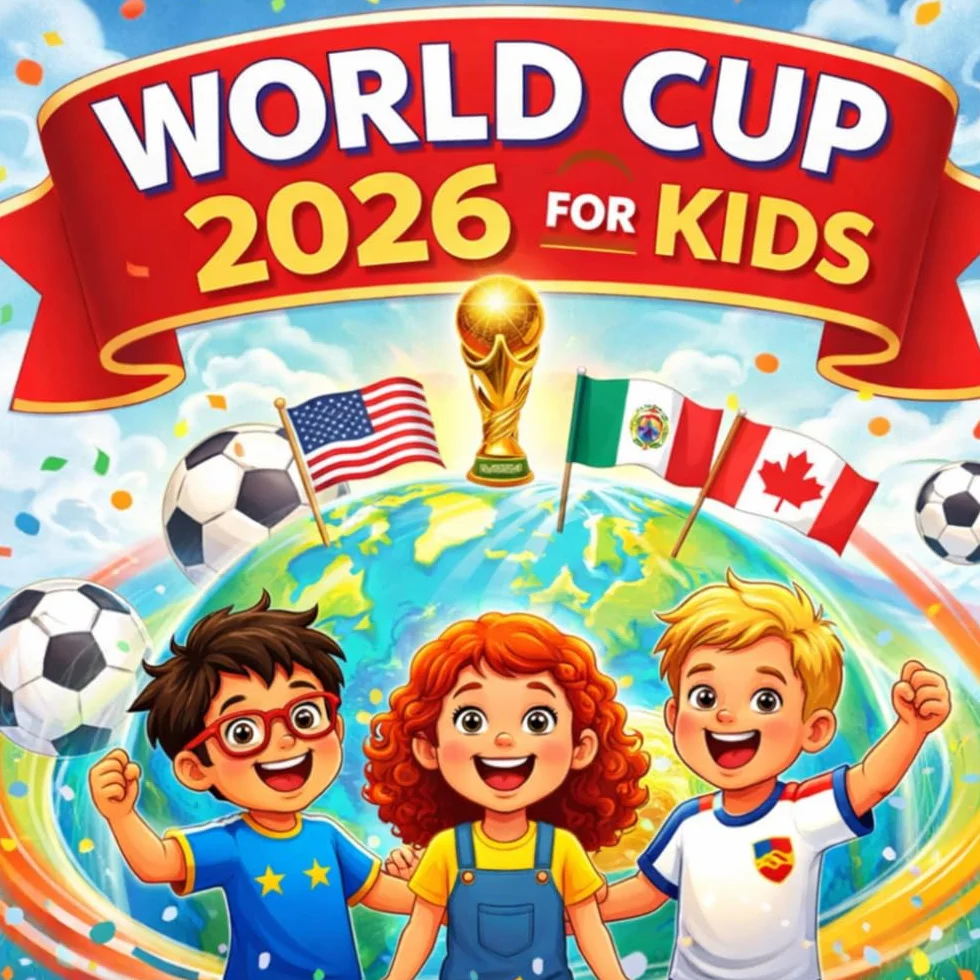 World Cup 2026 for Kids: An Illustrated Guide to Soccer, Teams, and the Biggest World Cup Ever