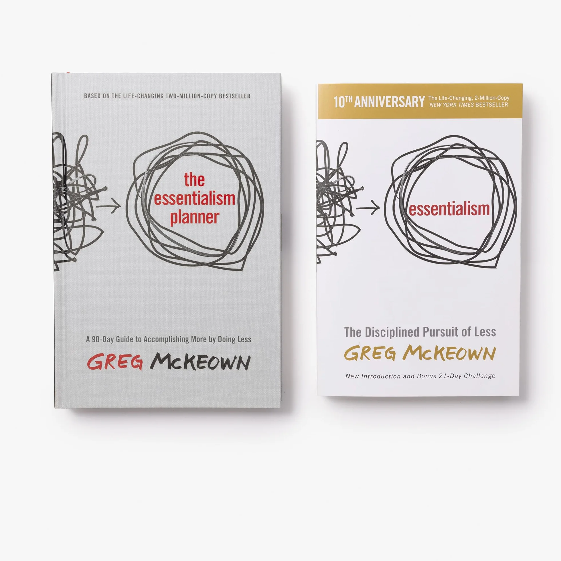The Essentialism Planner: A 90-Day Guide to Accomplishing More by Doing Less