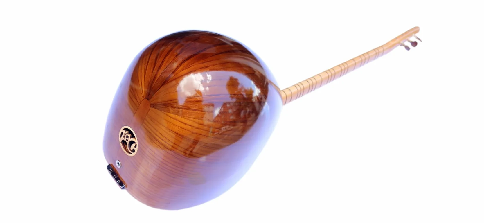 Turecka wysokiej jakości baglama morwy z długim dekoltem Saz ASL-111 | Strunowy instrument muzyczny Baglama Saz