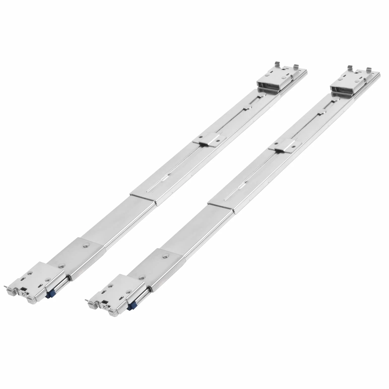 Silverstone SST-RMS08-20 wysokiej jakości zestaw szyn kulkowych do obudowy Rackmount, nie wymaga narzędzi, obsługuje format 1U i 2U
