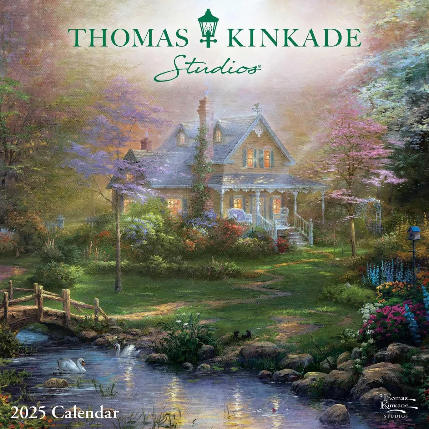 Thomas Kinkade Studios 2025 Mini Wall Calendar