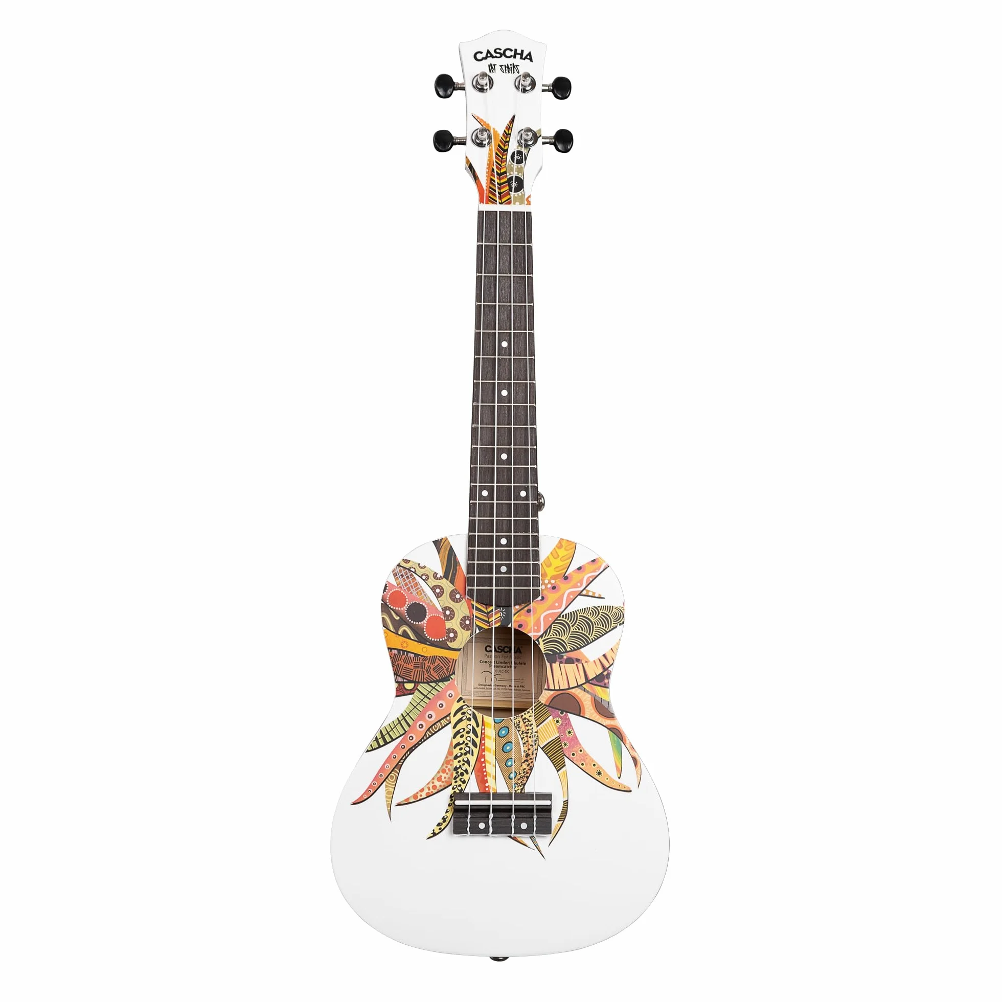 Concert Ukulele Linden Dreamcatcher w zestawie torba