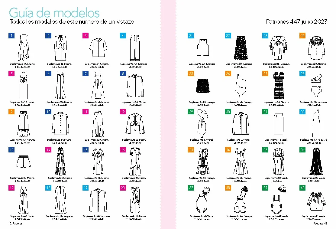 Pack selección vestidos primavera/verano: 2 revistas de Patrones