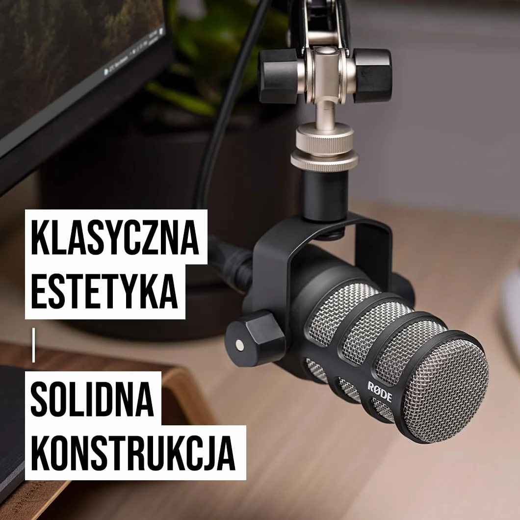 RØDE RØDE Podmic Mikrofon Dynamiczny, Czarny, L