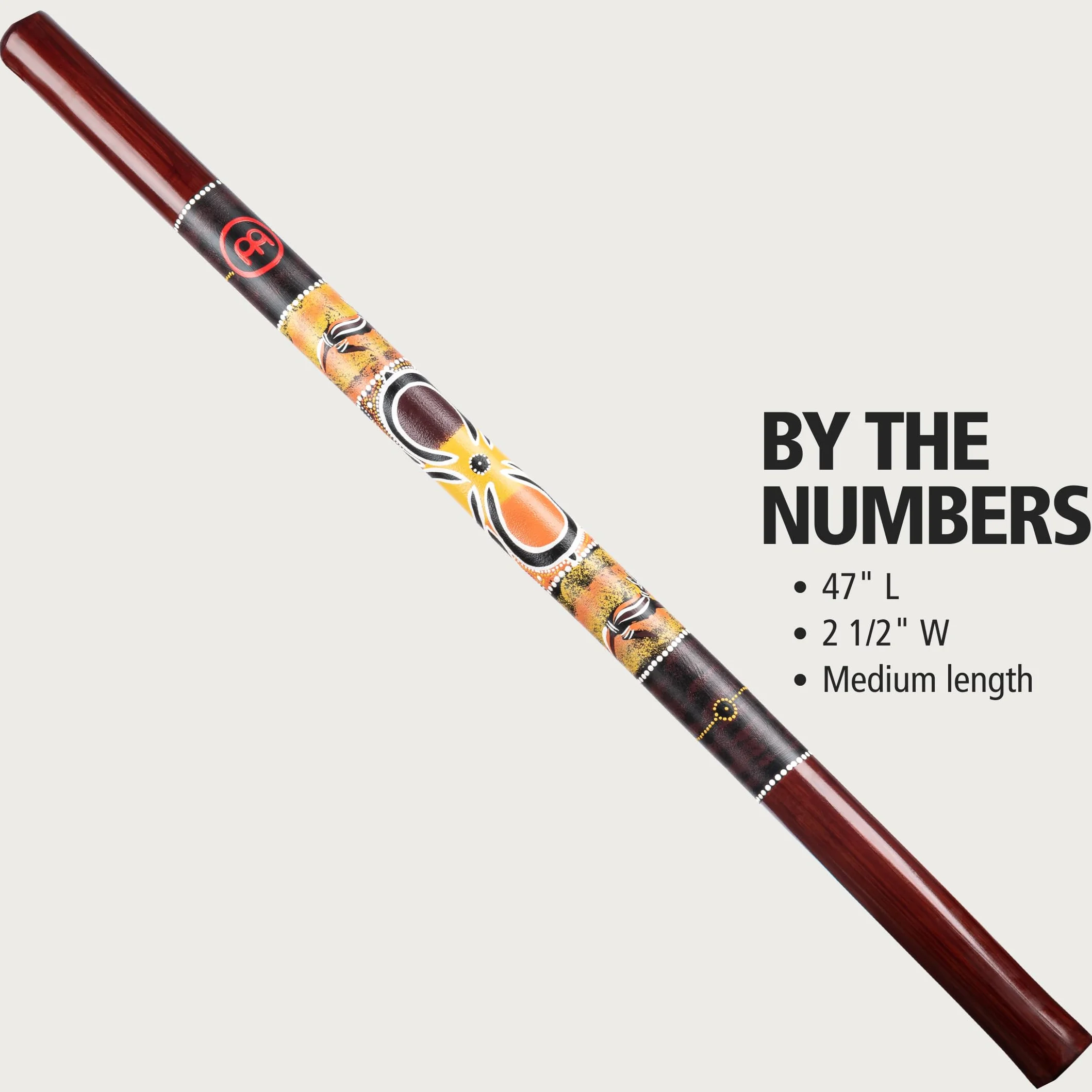 Meinl Bamboo Didgeridoo DDG1-R, Red