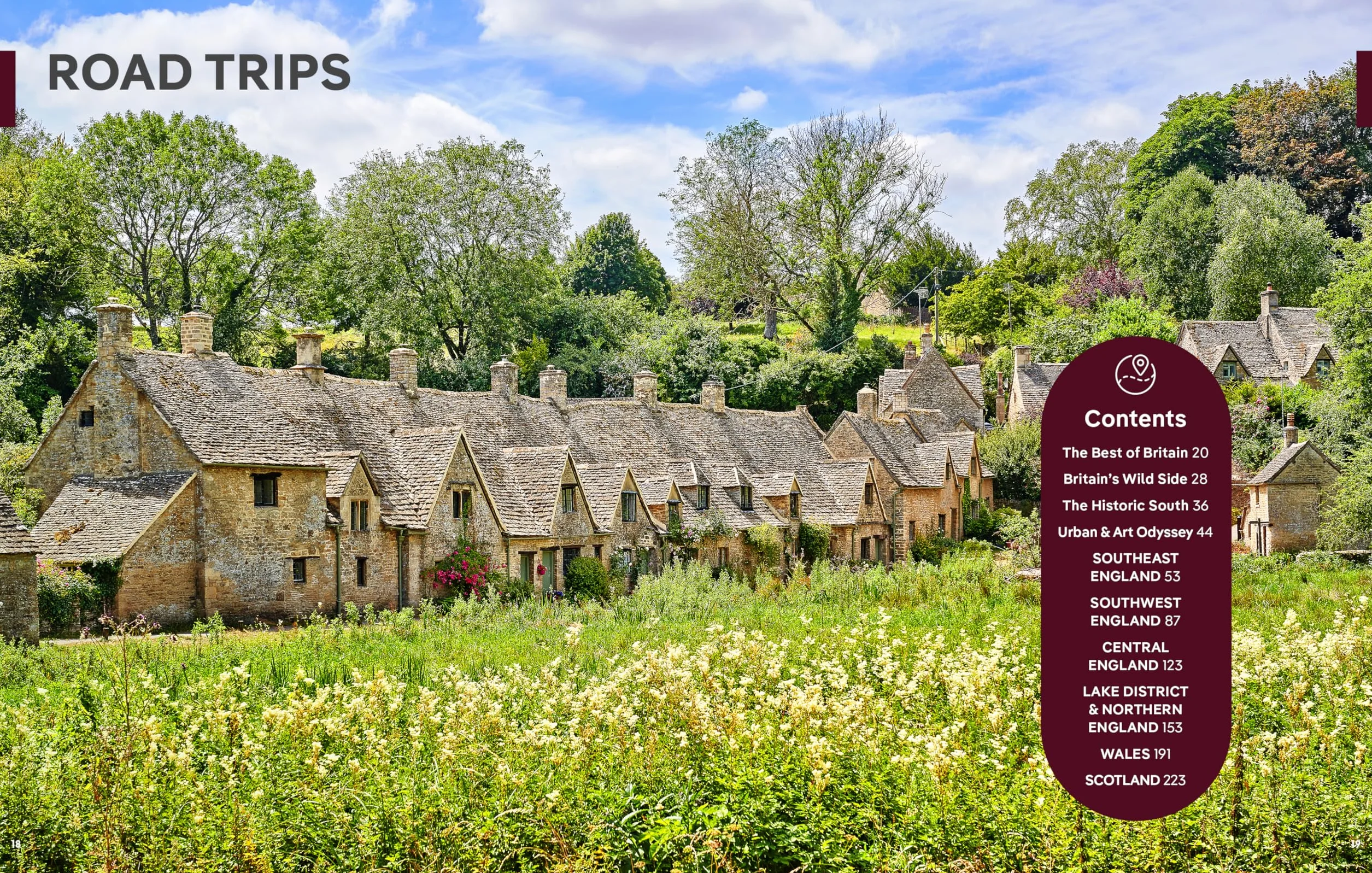 Best Road Trips Great Britain 3ed -anglais-: Detailed Itineraries Travel Like a Local Insider Tips Covers Edinburgh, Bath, Cambridge, Welsh Mountains and More